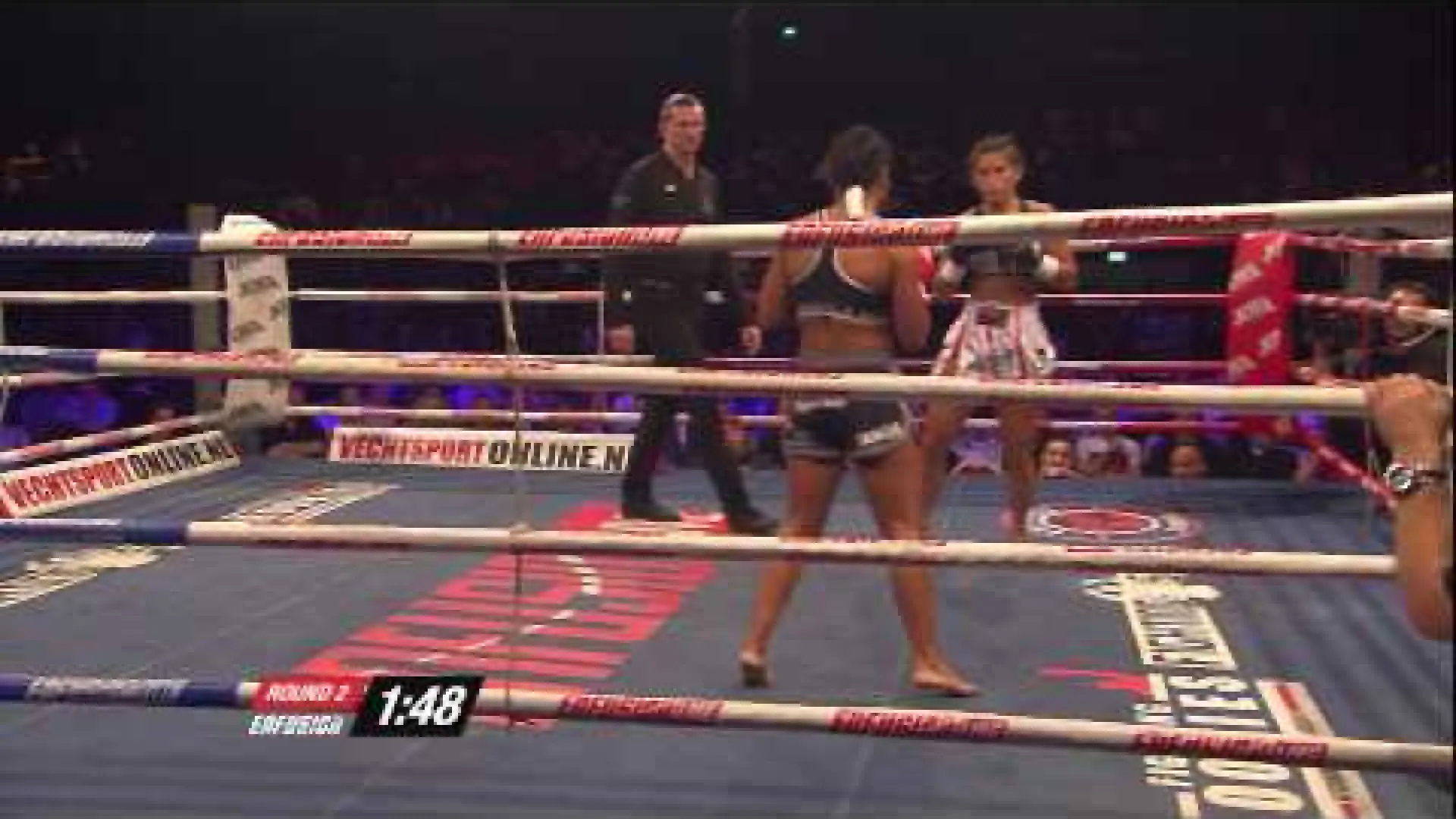 Tiffany Van Soest vs Denise Kielholtz (Fight Video)