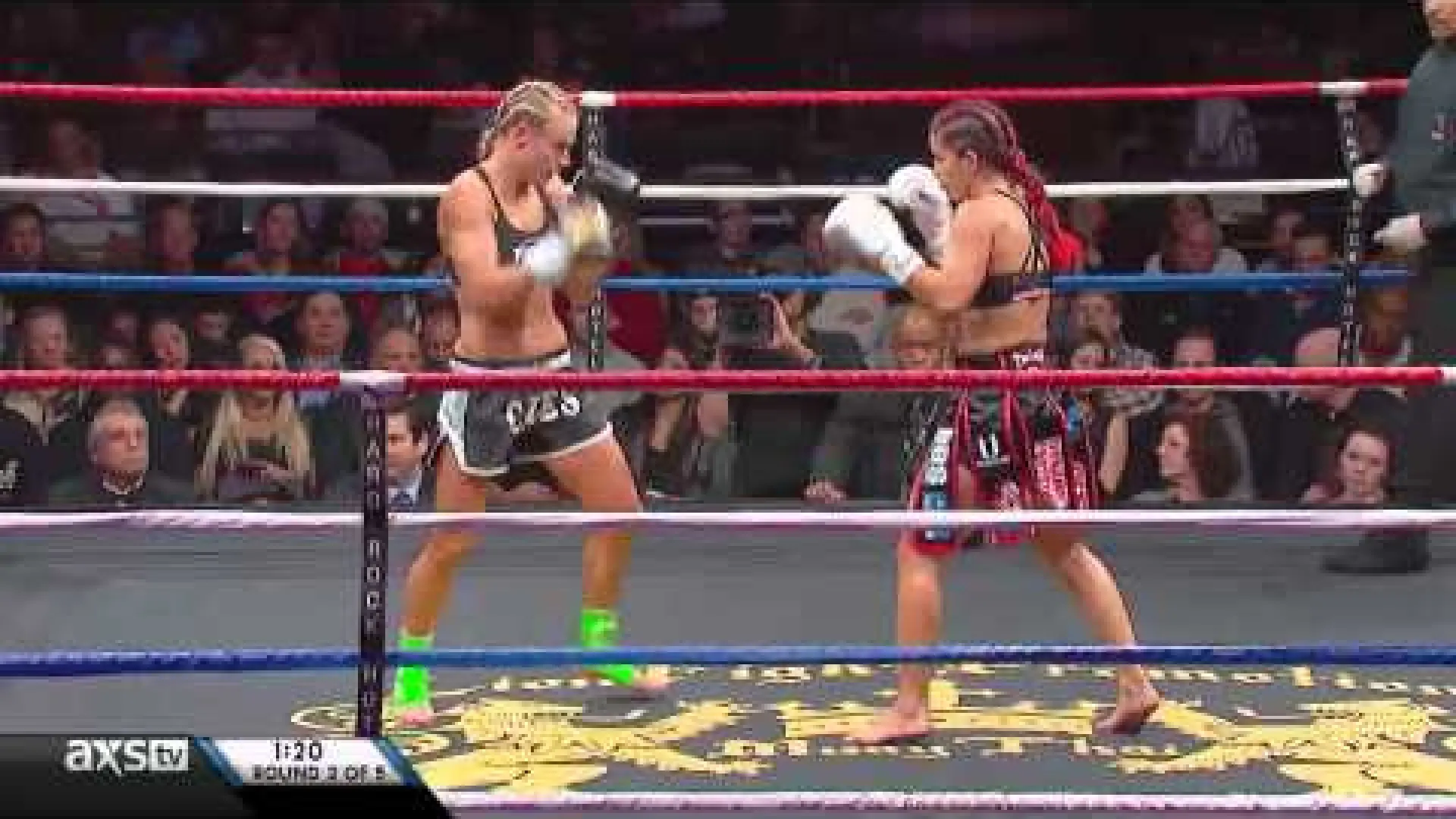 Tiffany Van Soest vs Caley Reece (Fight Video)