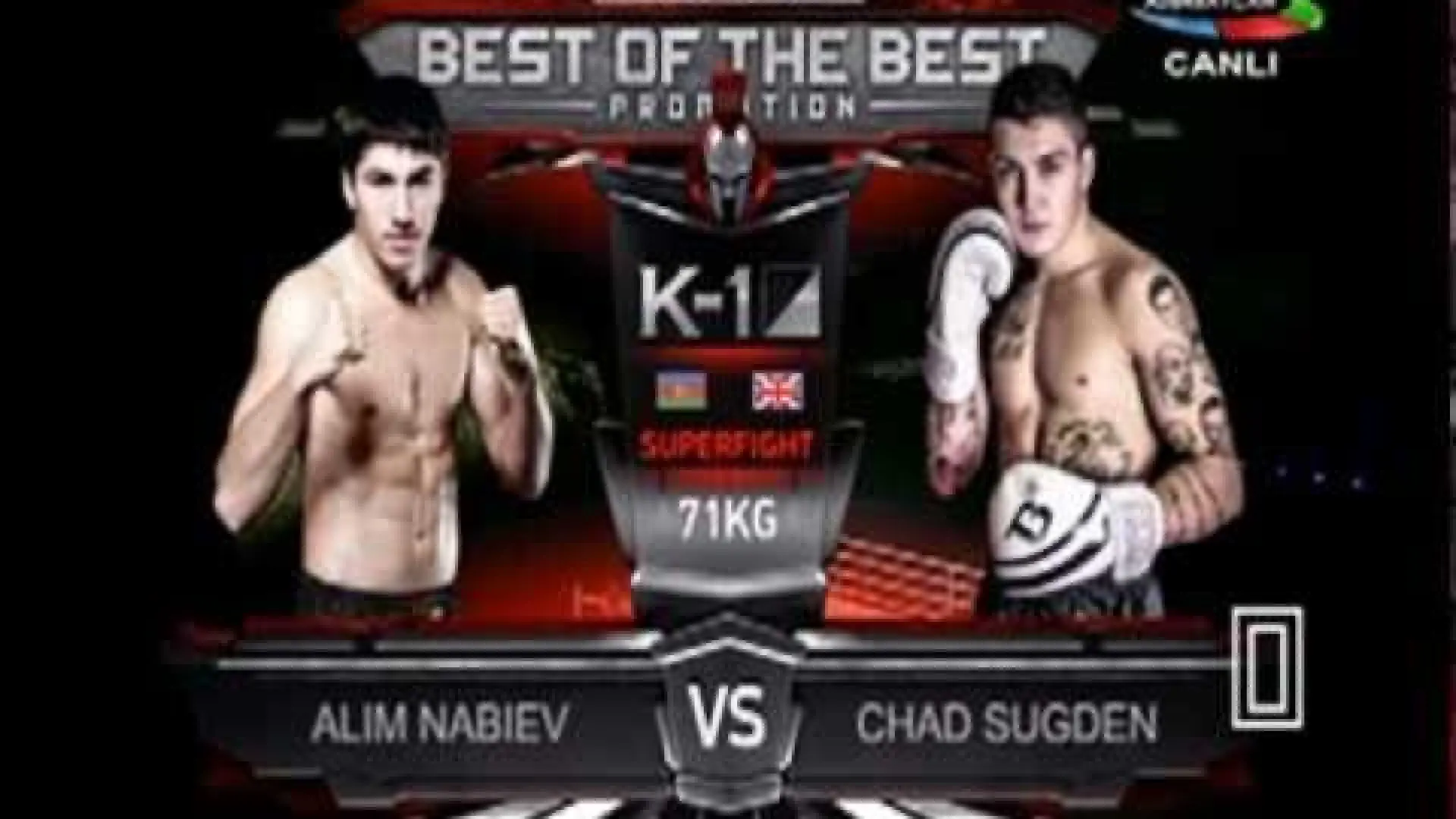 Chad Sugden vs Alim Nabiev (Fight Video)