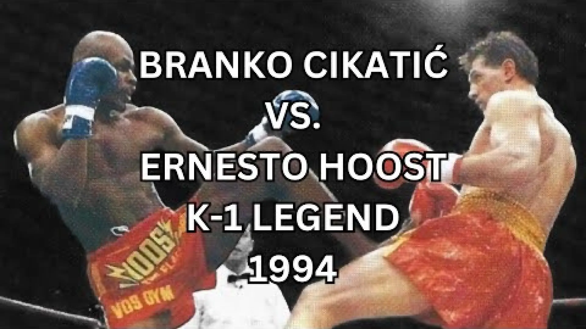 Ernesto Hoost vs Branco Cikatic (Fight Video)