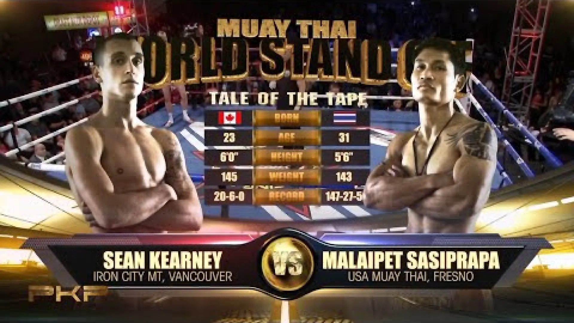 Malaipet Sasiprapa vs Sean Kearney (Fight Video)