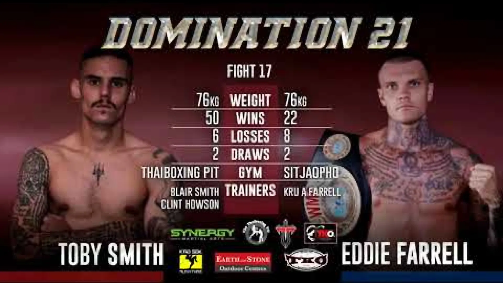 Toby Smith vs Eddie Farrell (Fight Video)