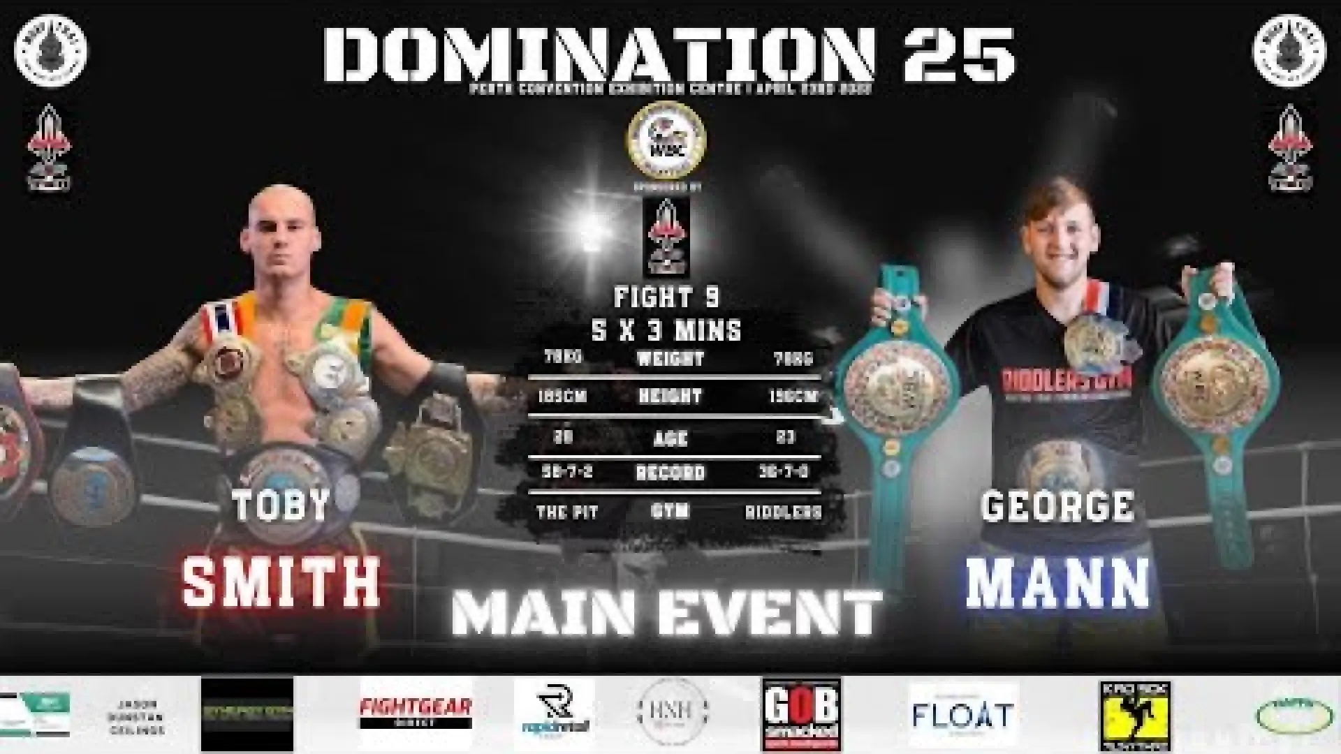 Toby Smith vs George Mann (Fight Video)