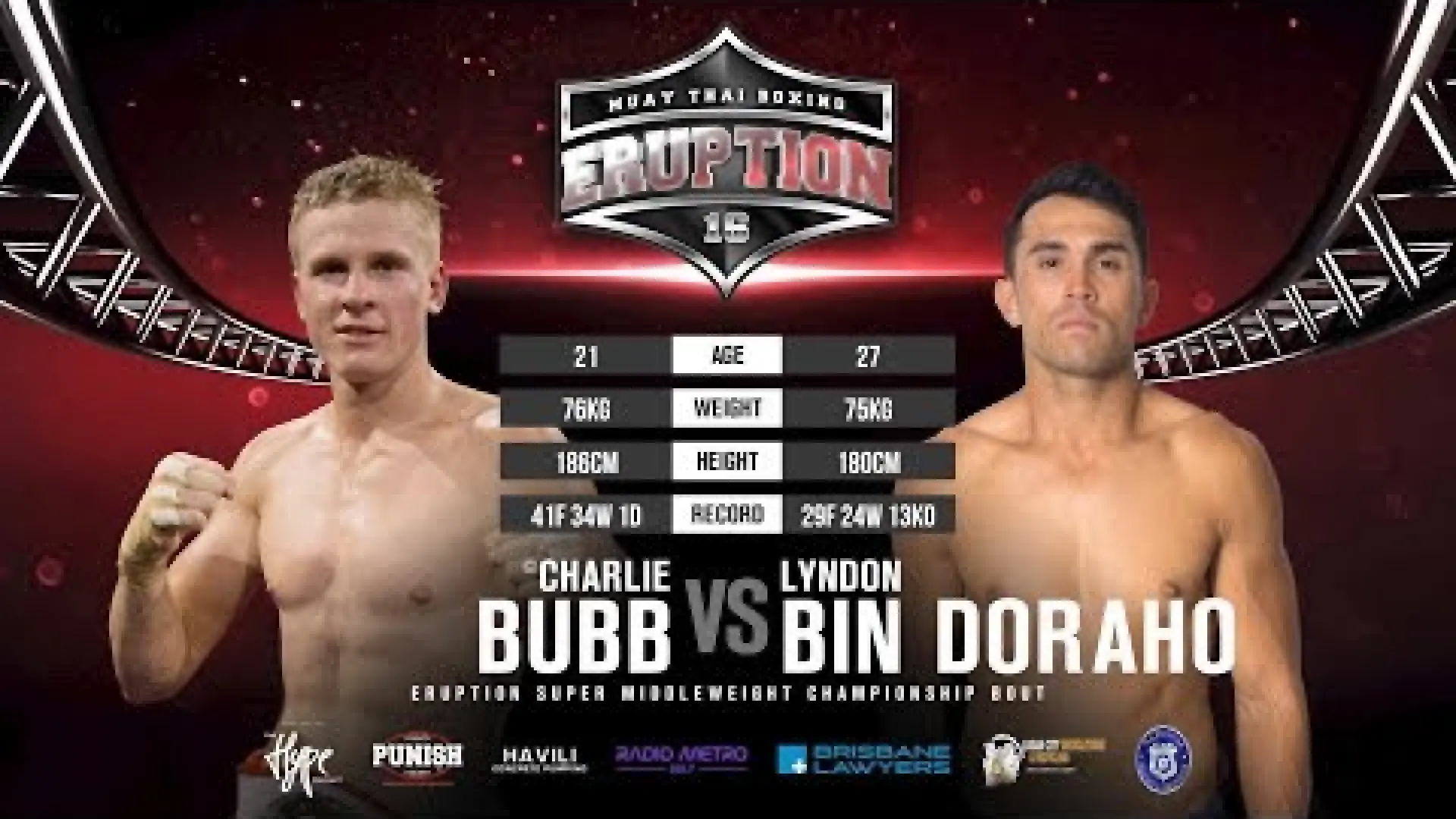 Charlie Bubb vs Lyndon Bin Doraho (Fight Video)