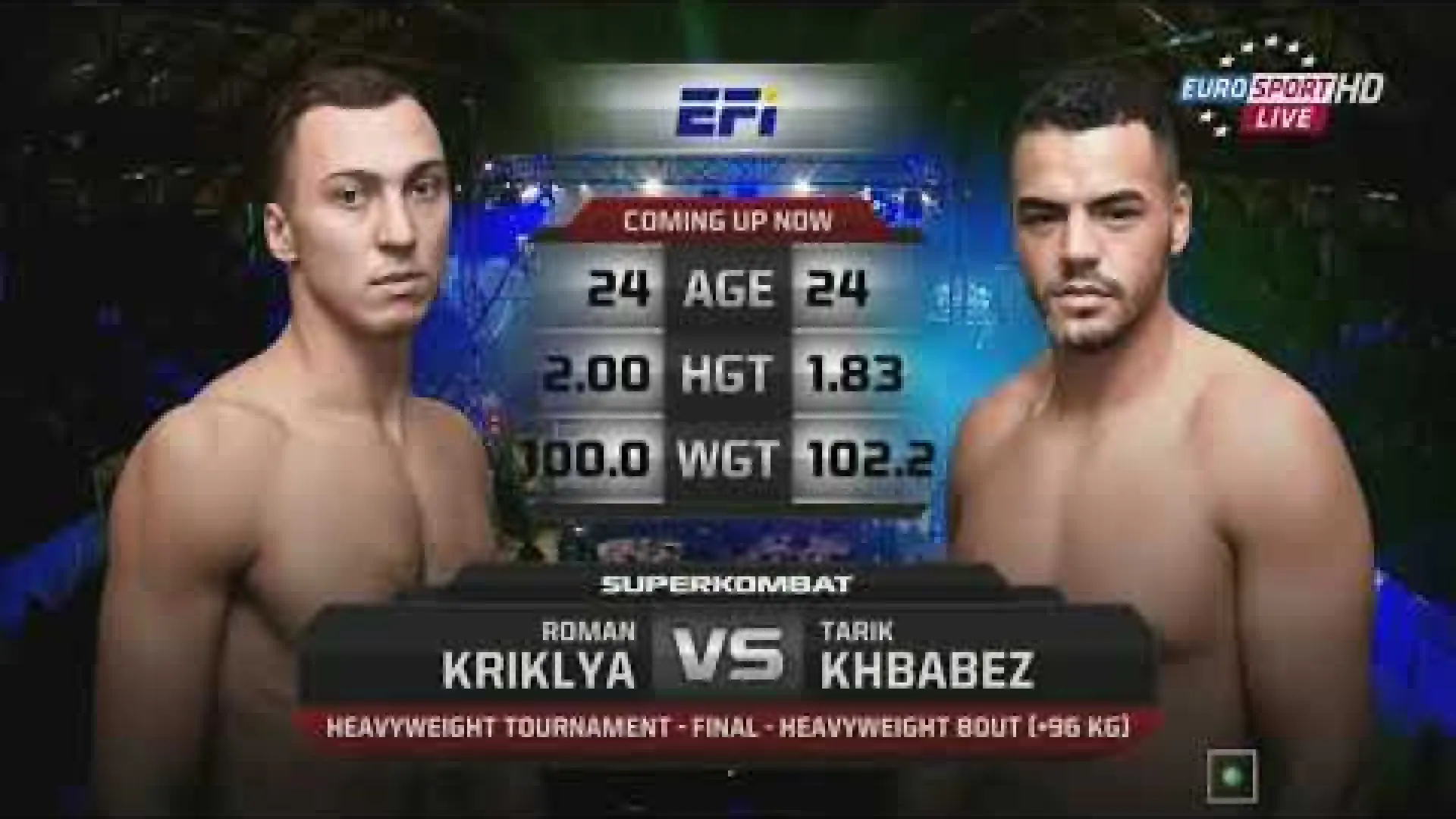 Roman Kryklia vs Tarik Khbabez (Fight Video)