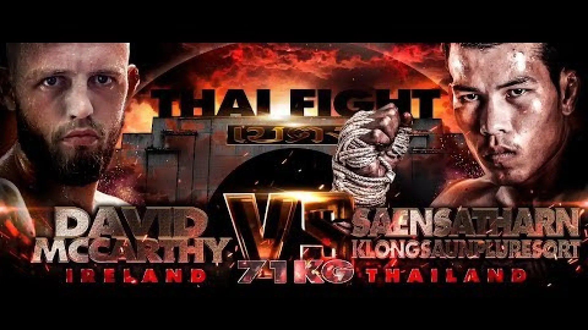 Saensatharn PK Saenchai vs David Mccarthy (Fight Video)