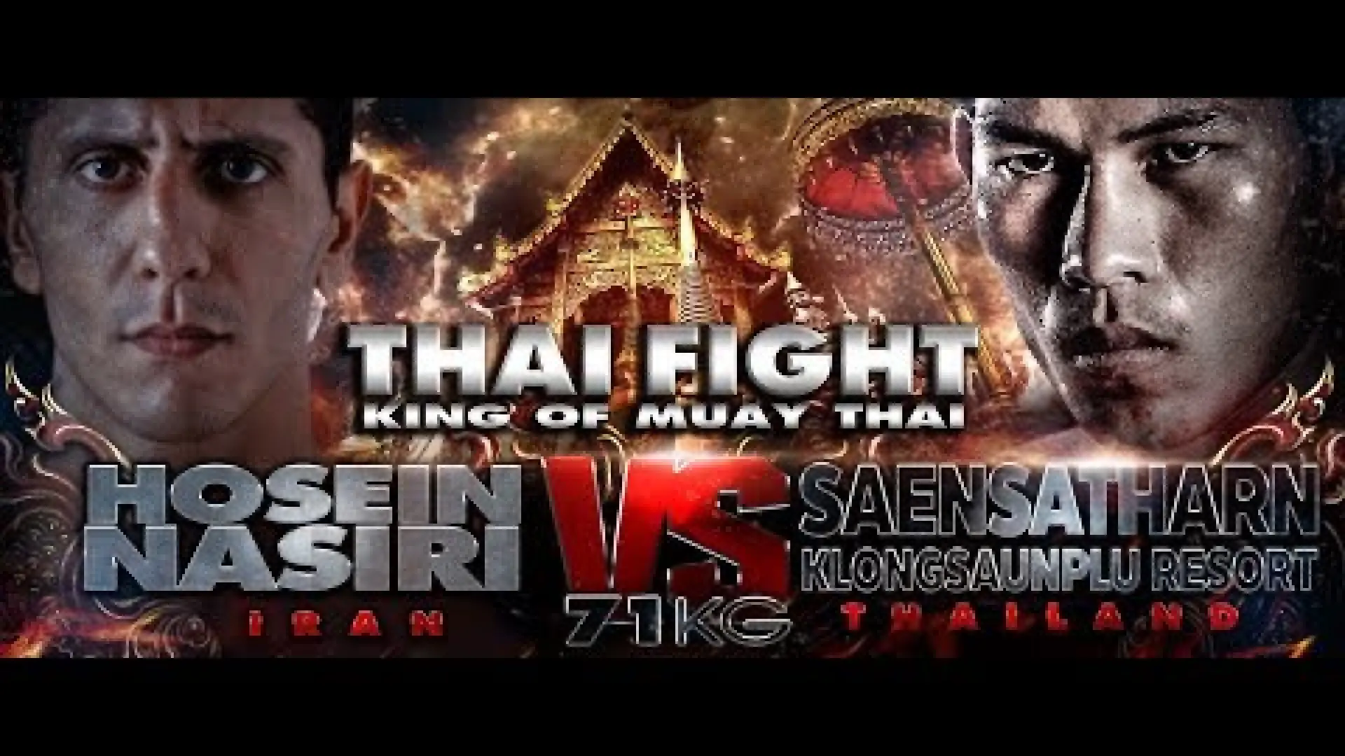 Saensatharn PK Saenchai vs Hosein Nasiri (Fight Video)