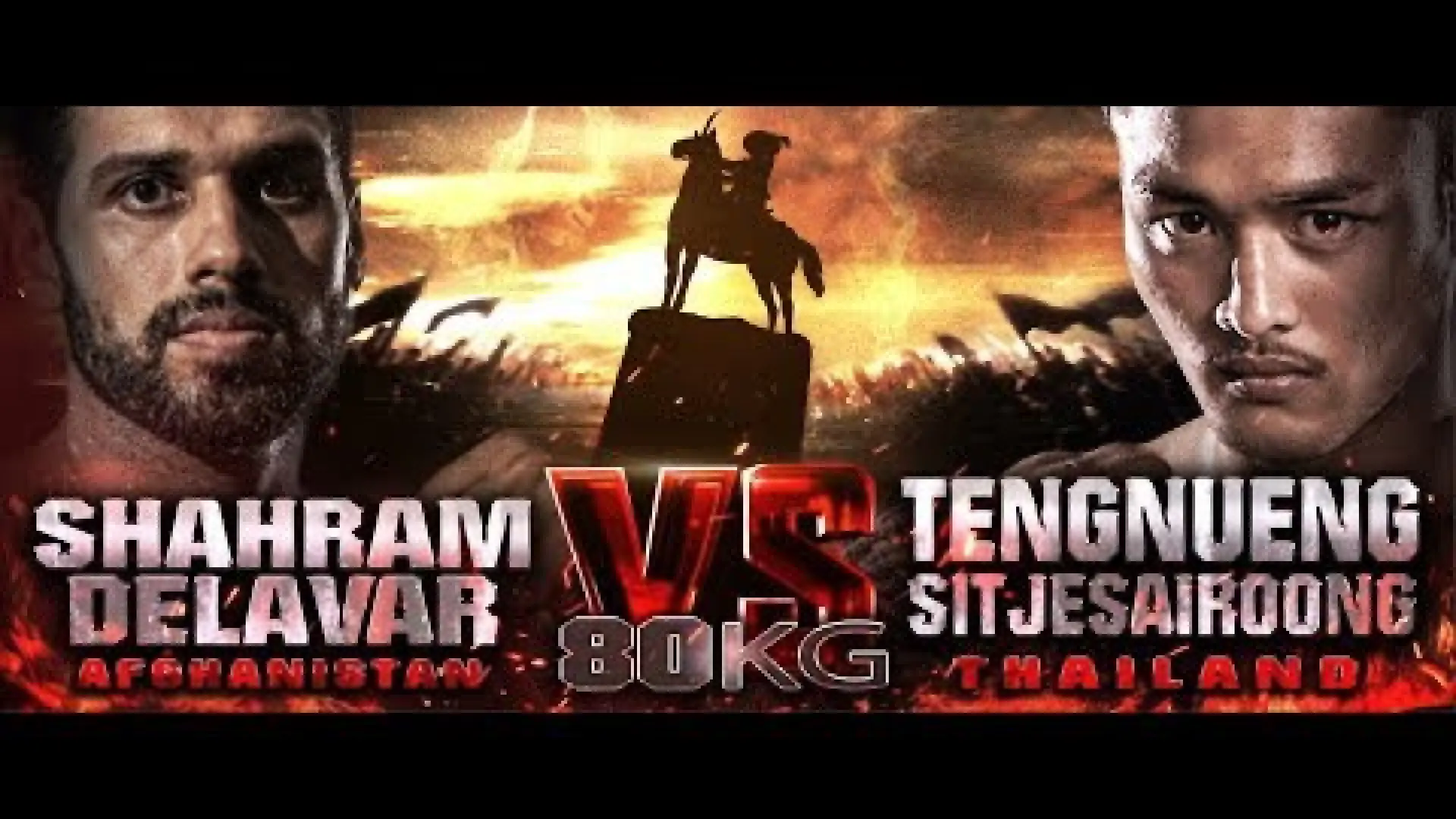 Tengnueng Sitjaesairoong vs Shahram Delavar (Fight Video)
