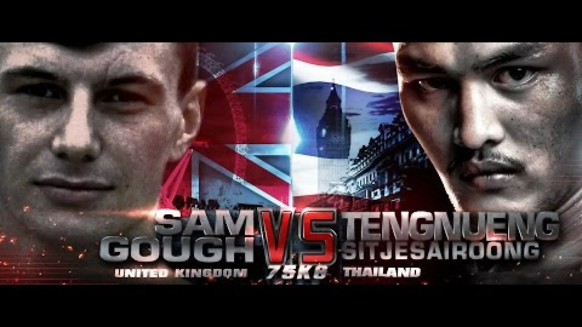 Tengnueng Sitjaesairoong vs Sam Gough (Fight Video)
