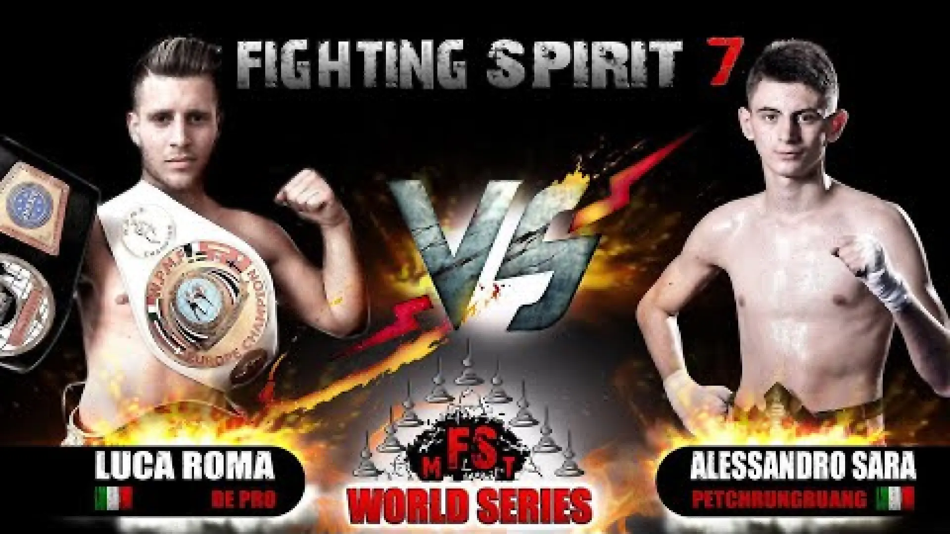Luca Roma vs Alessandro Sara (Fight Video)
