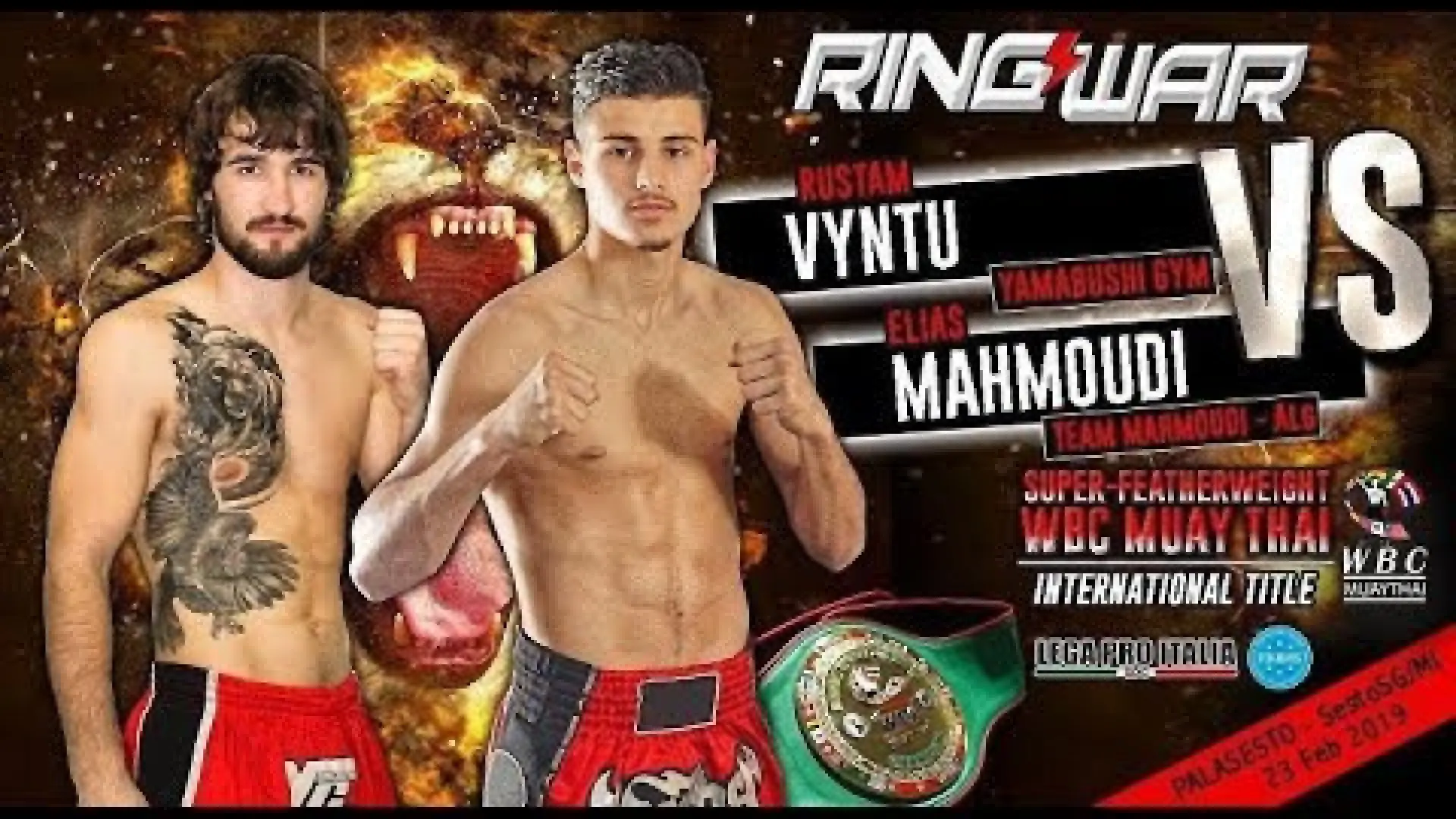 Elias Mahmoudi vs Rustam Vyntu (Fight Video)