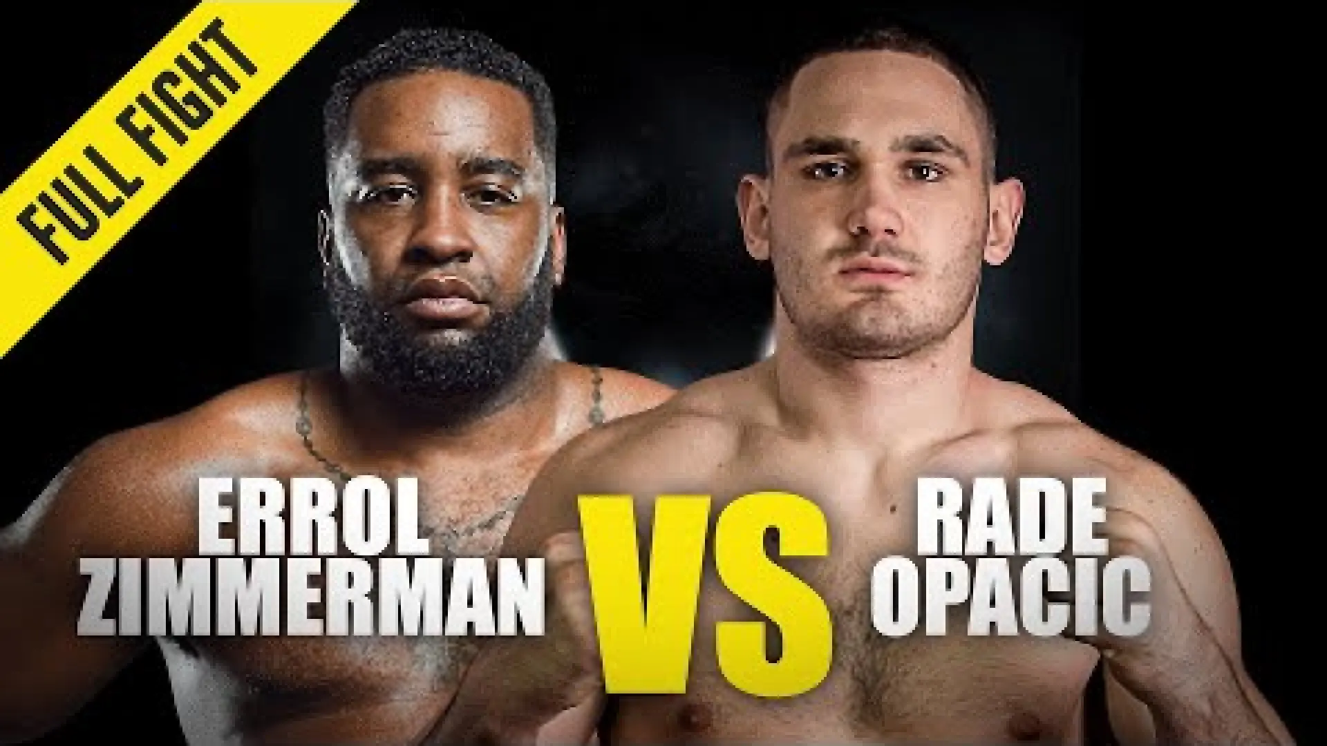Errol Zimmerman vs Rade Opačić (Fight Video)