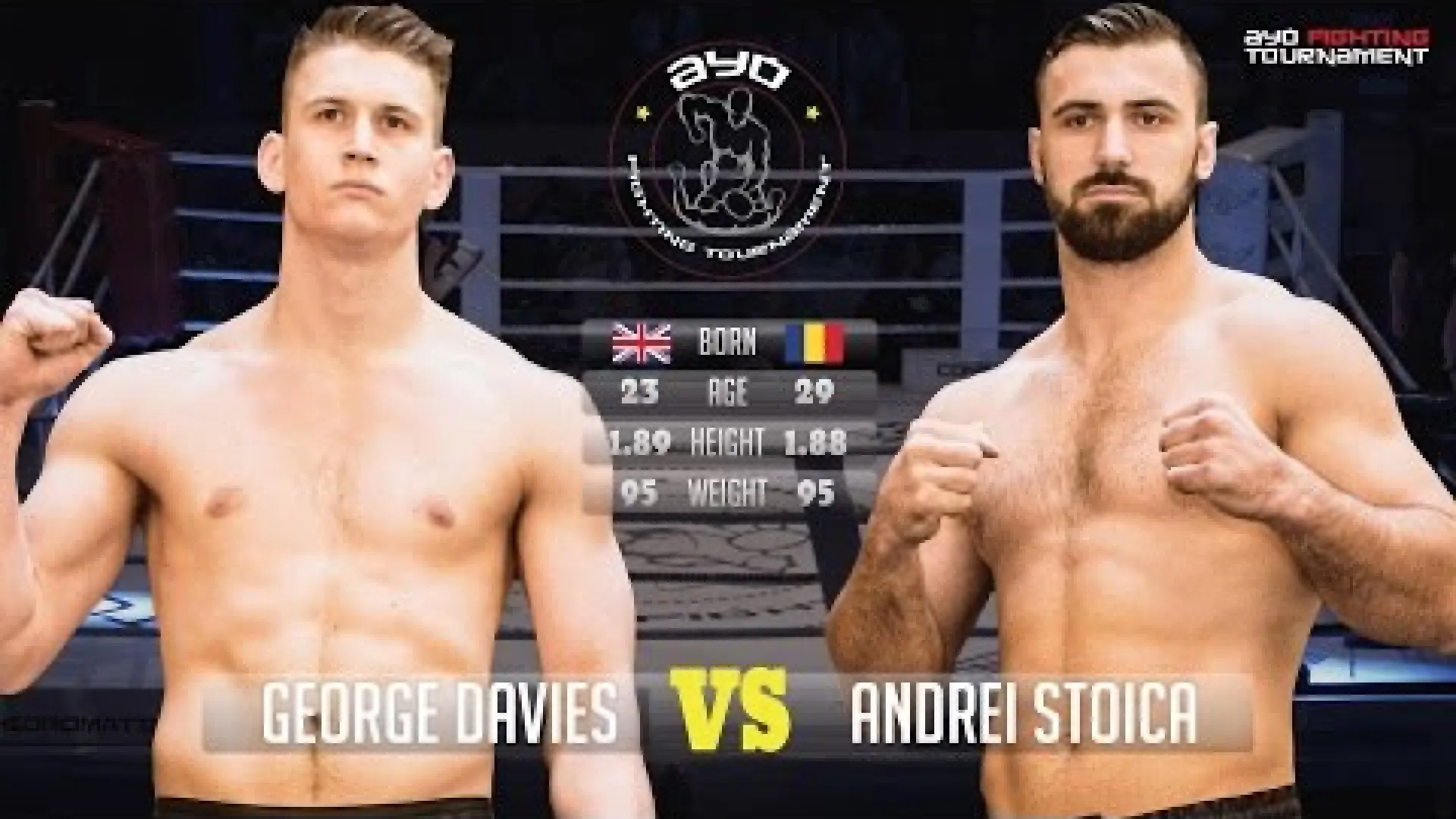 Andrei Stoica vs George Davis (Fight Video)