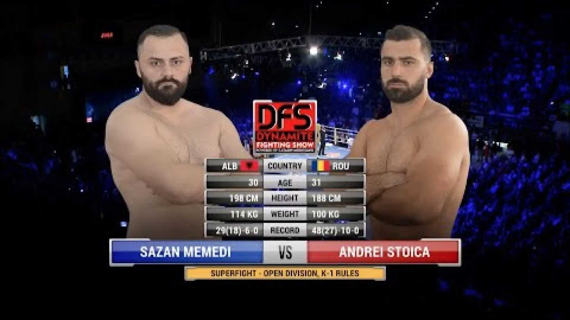 Andrei Stoica vs Sazan Memedi (Fight Video)