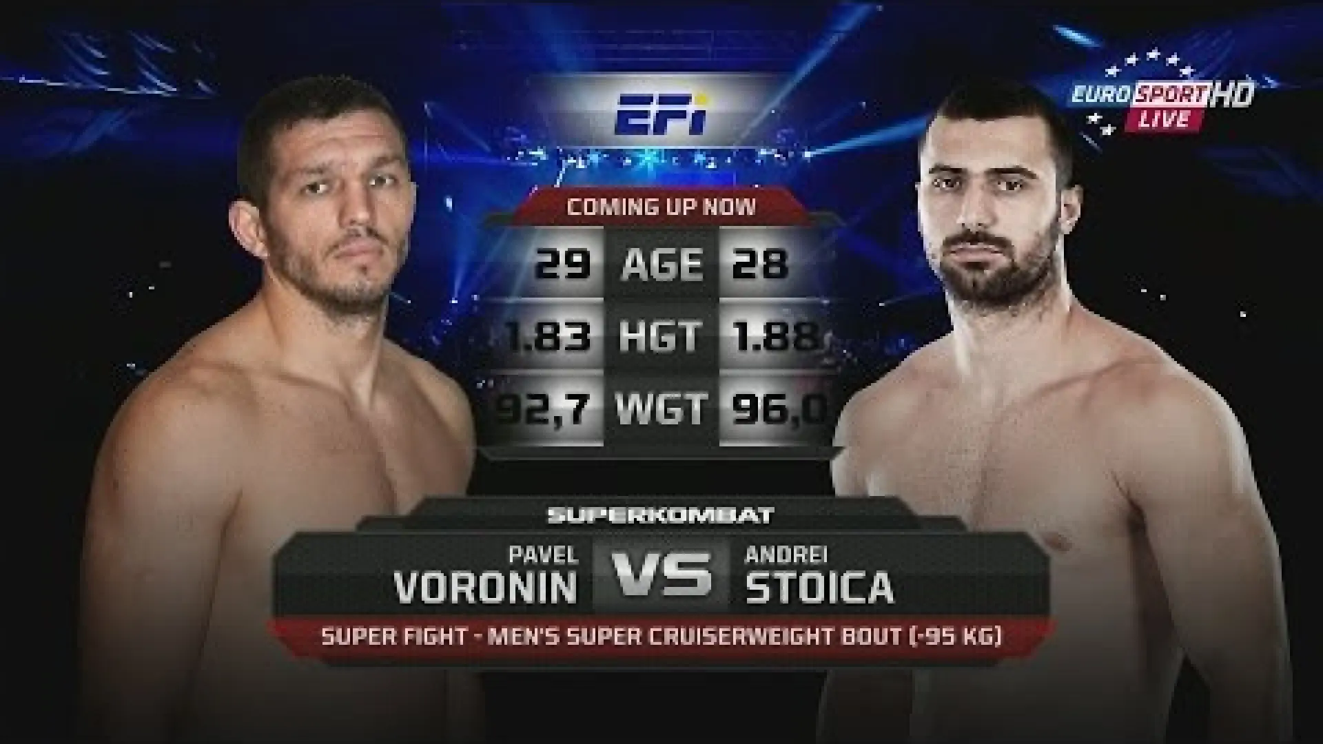 Andrei Stoica vs Pavel Voronin (Fight Video)