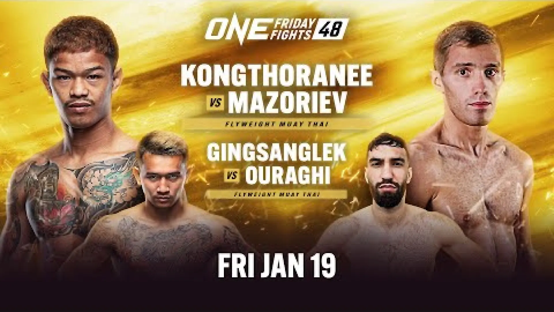 Kongthoranee Sor Sommai vs Sharif Mazoriev (Fight Video)