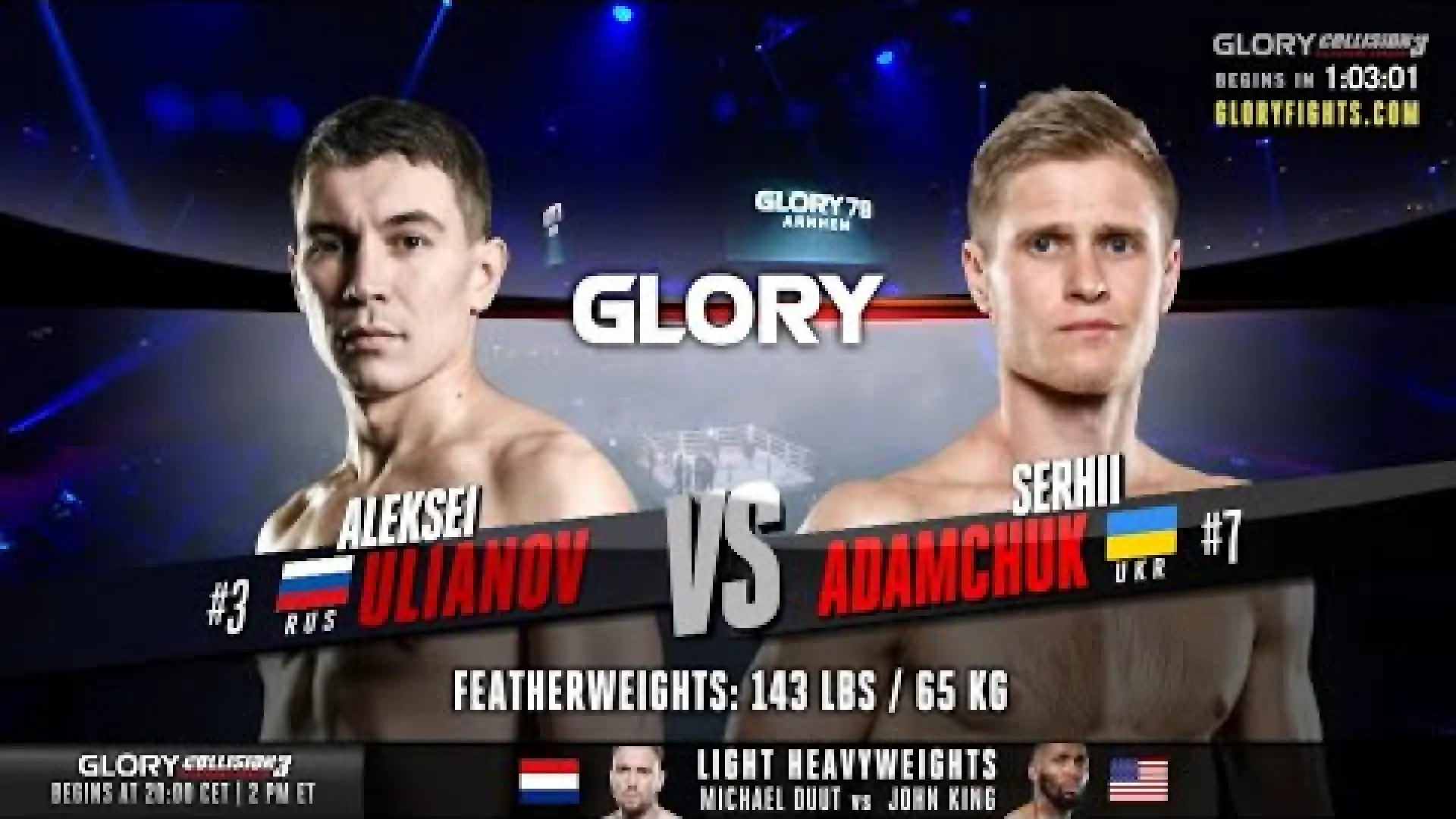 Serhii Adamchuk vs Aleksei Ulianov (Fight Video)