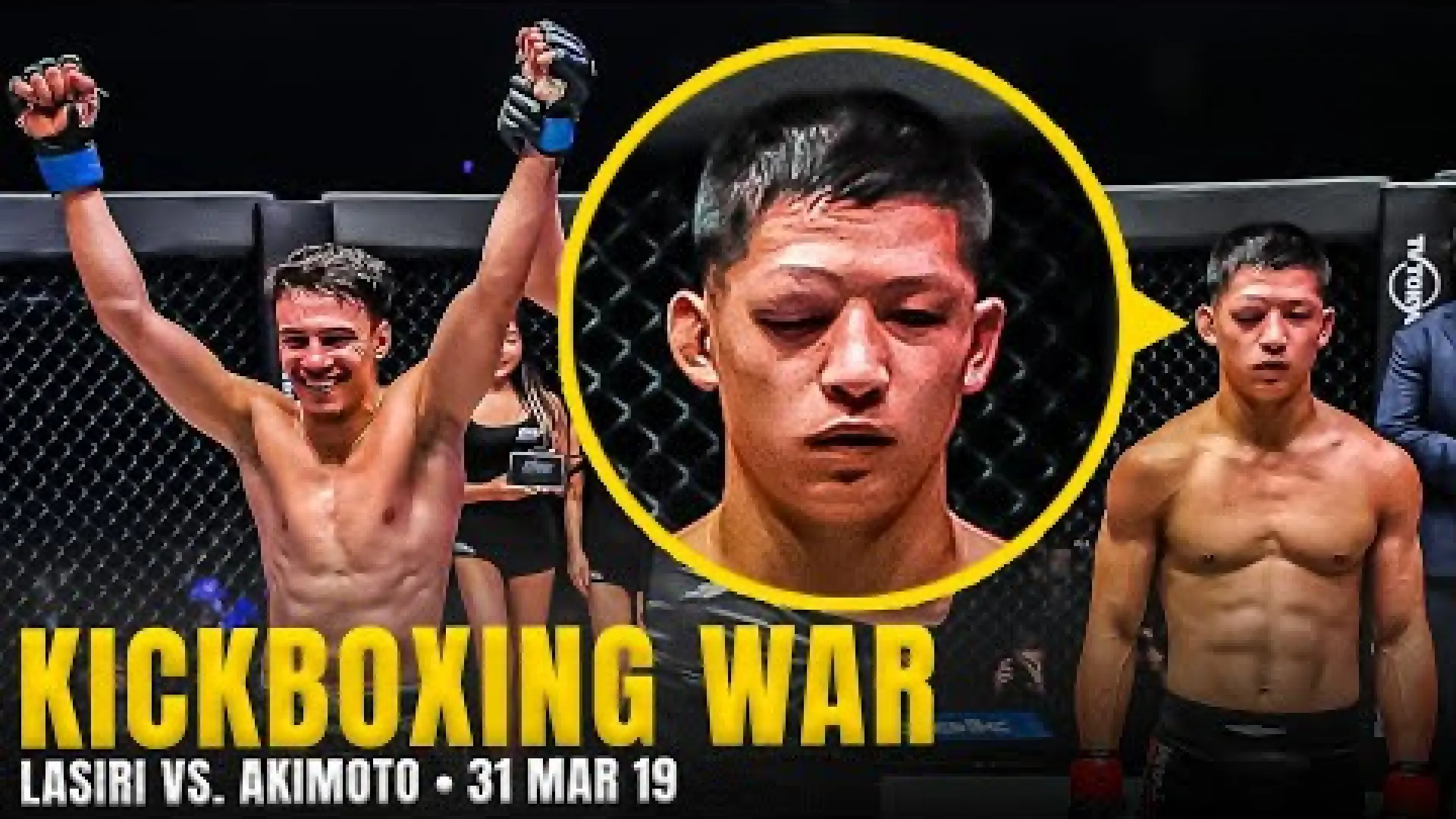Joseph Lasiri vs Hiroki Akimoto (Fight Video)