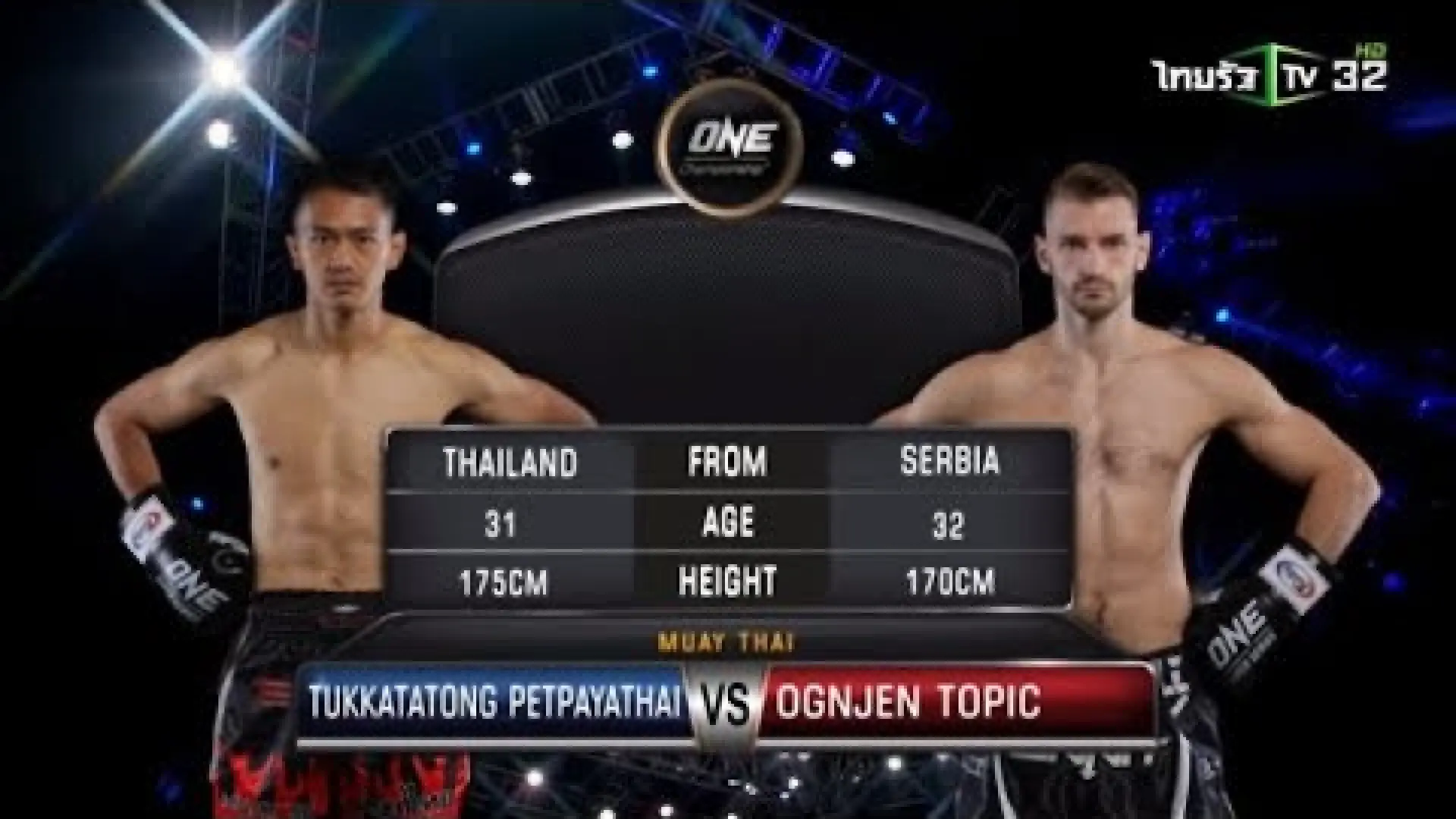 Ognjen Topic vs Tukkatatong Petpayathai (Fight Video)