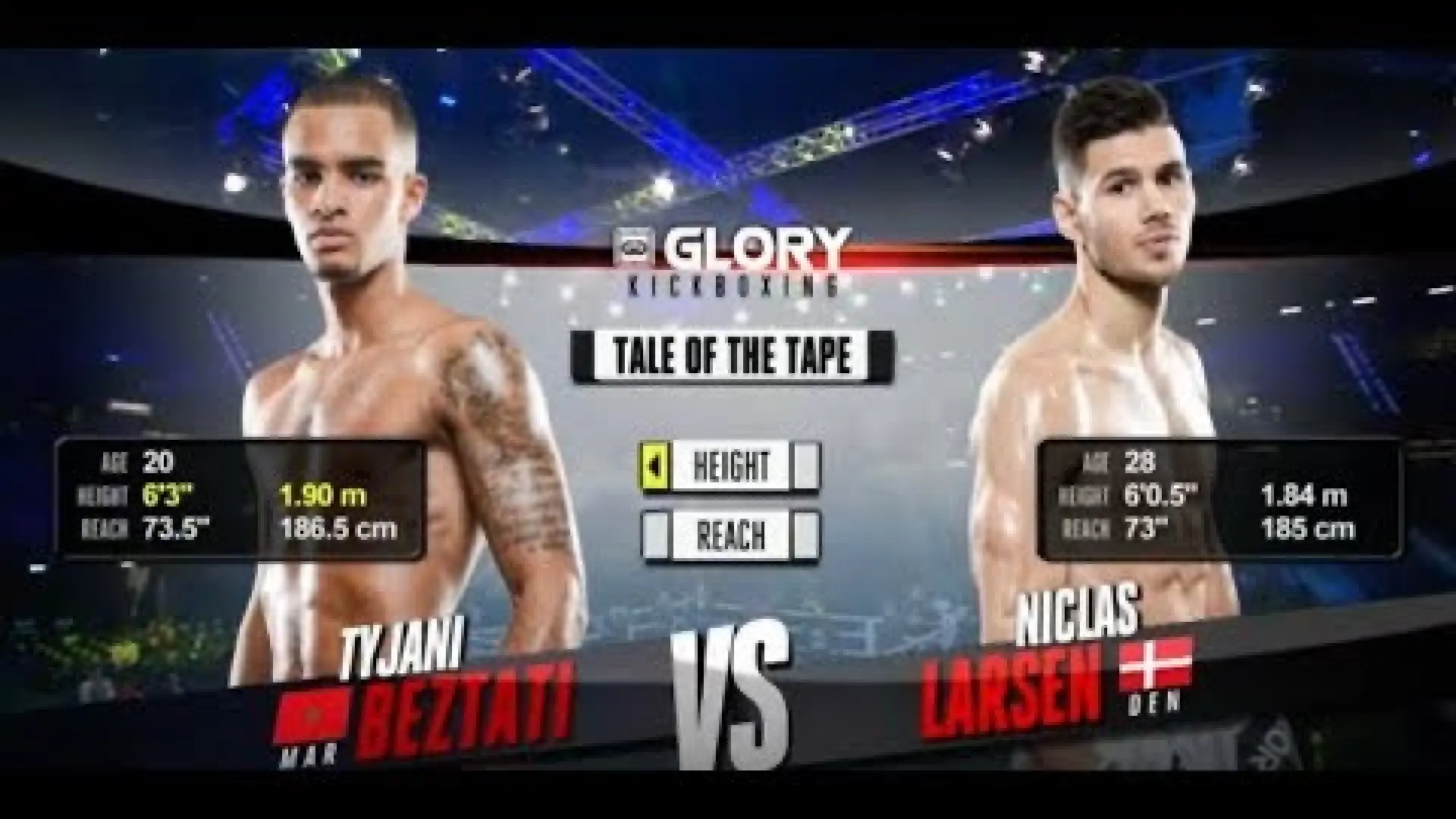Niclas Larsen vs Tyjani Beztati (Fight Video)