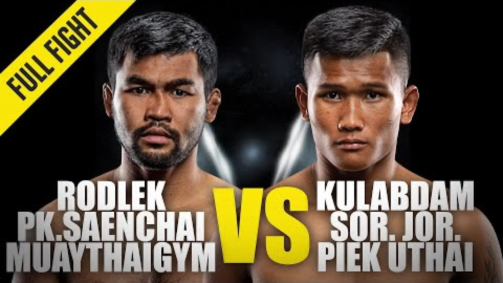Kulabdam Sor Jor Piek Uthai vs Rodlek PK Saenchai (Fight Video)