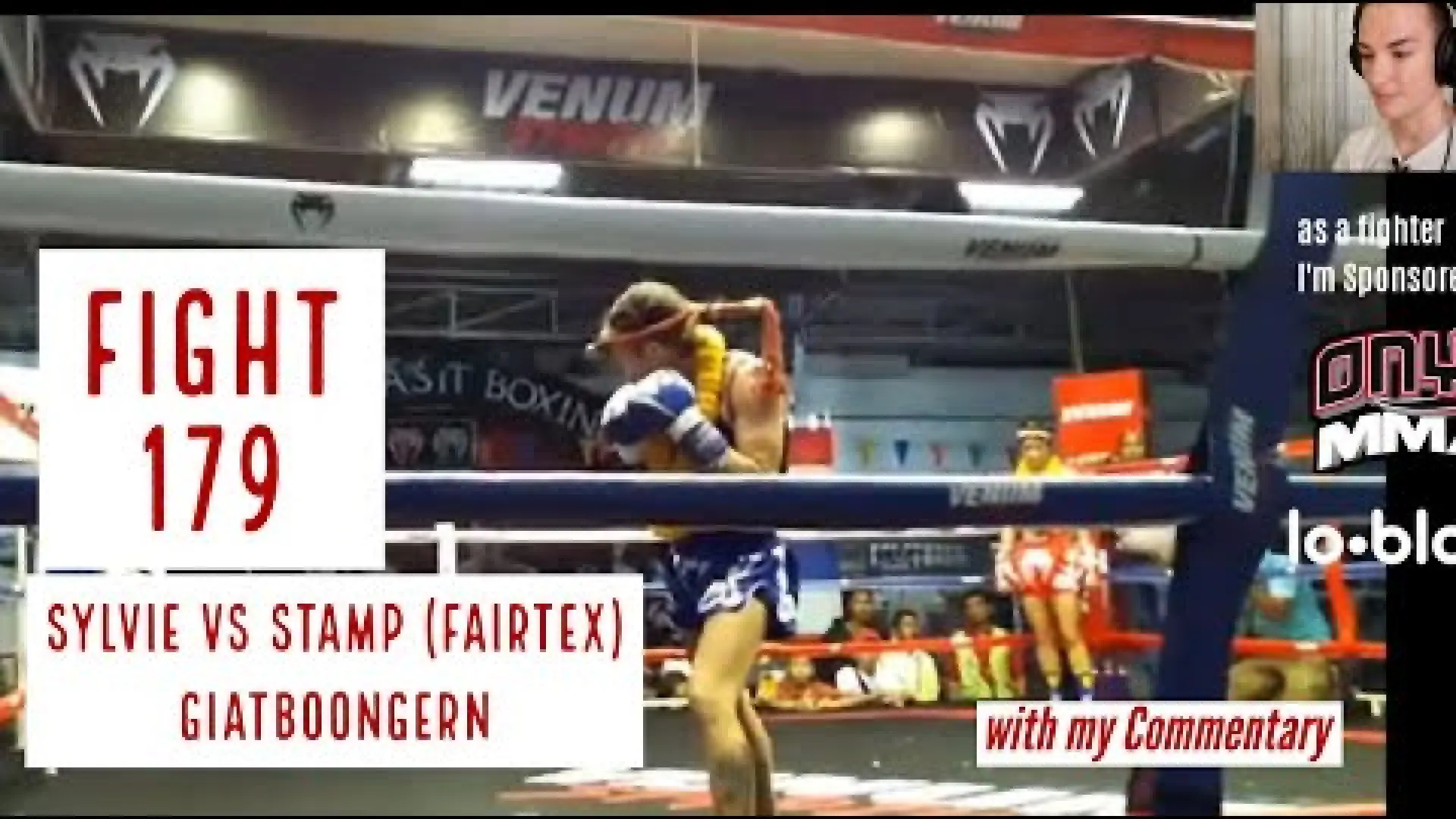 Stamp Fairtex vs Sylvie von Duuglas-Ittu