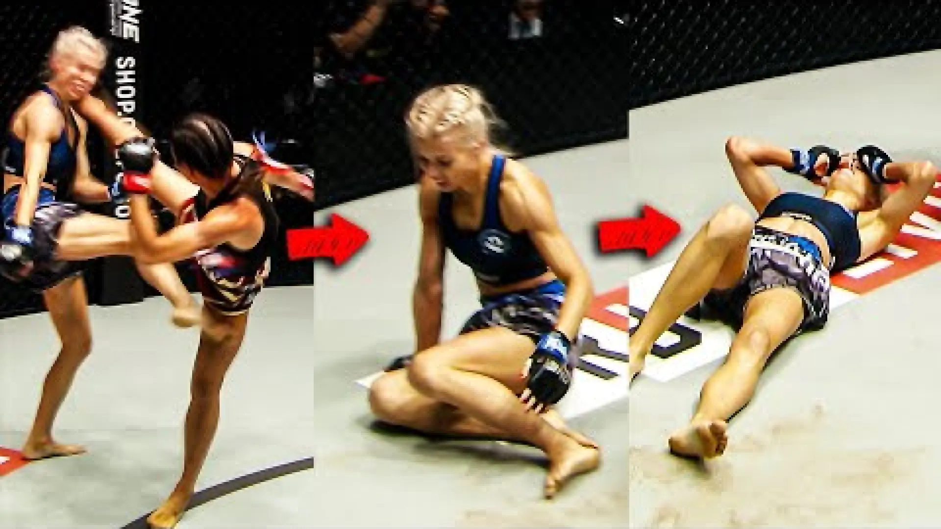 Janet Todd vs Ekaterina Vandaryeva (Fight Video)