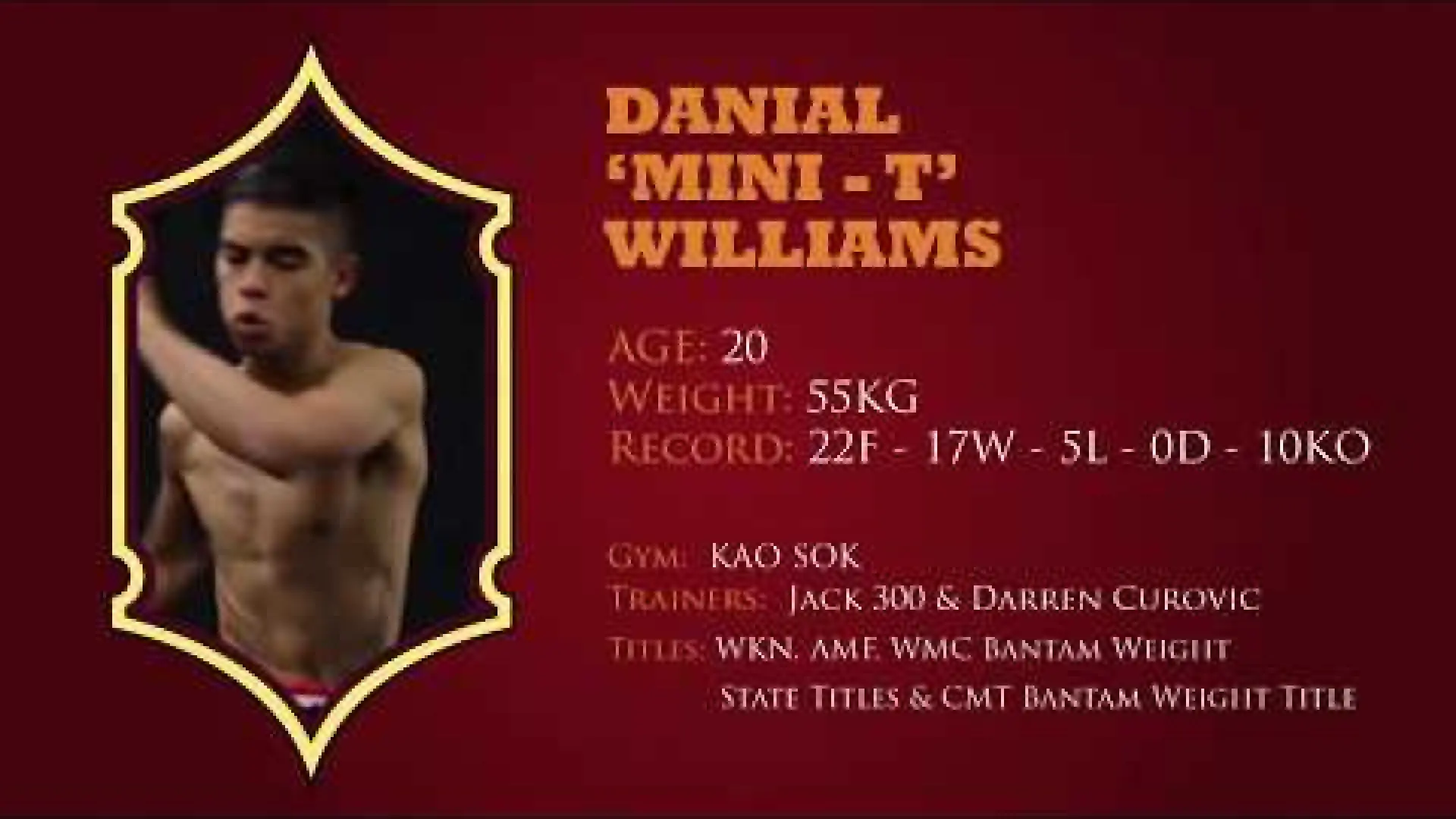 Danial Williams vs Liam McNeill (Fight Video)
