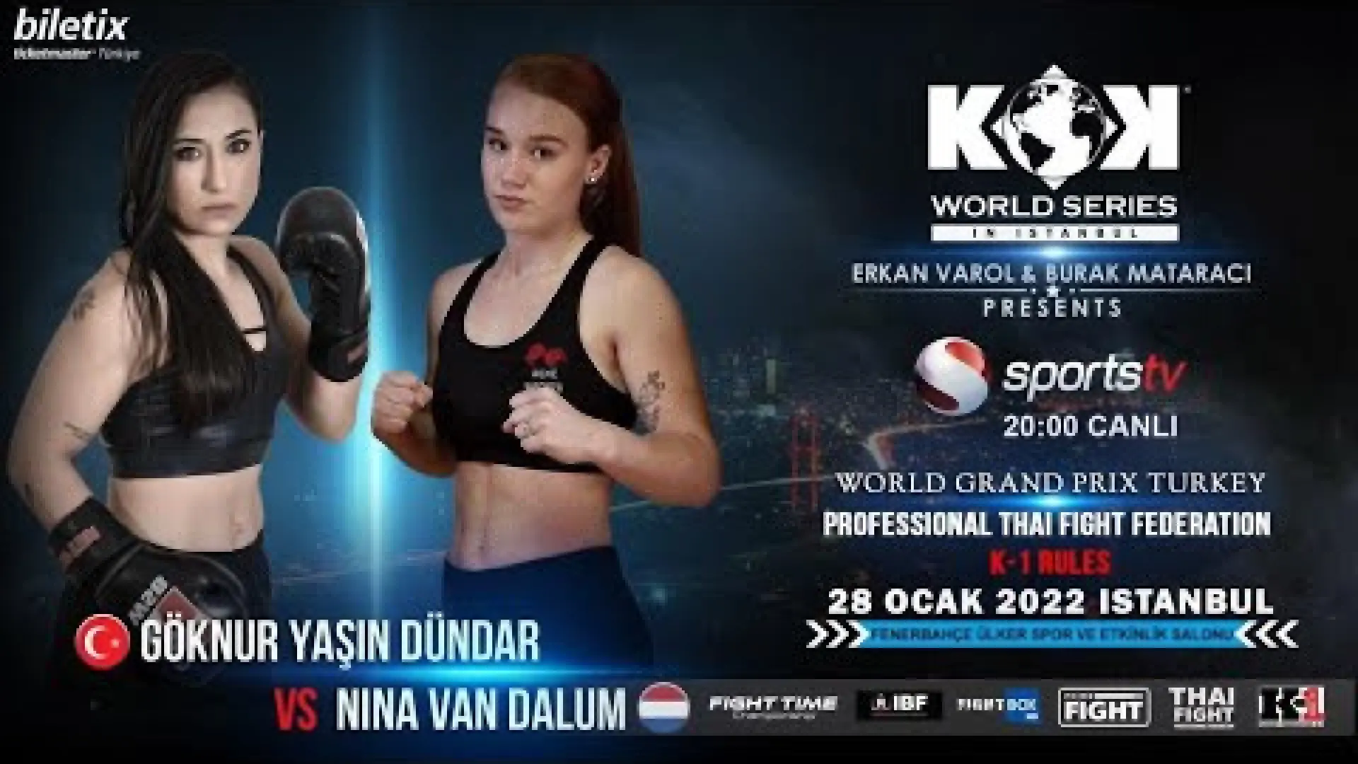 Nina van Dalum vs Göknur Yaşin Dündar (Fight Video)