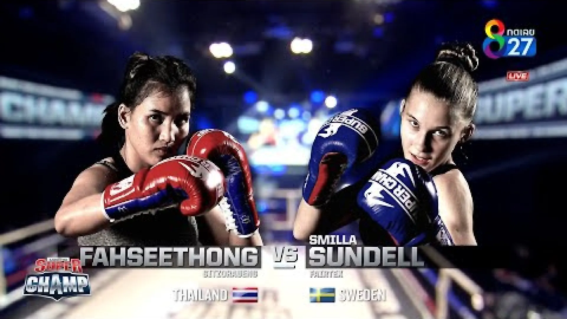 Smilla Sundell vs Fahseethong Sitzoraueng (Fight Video)