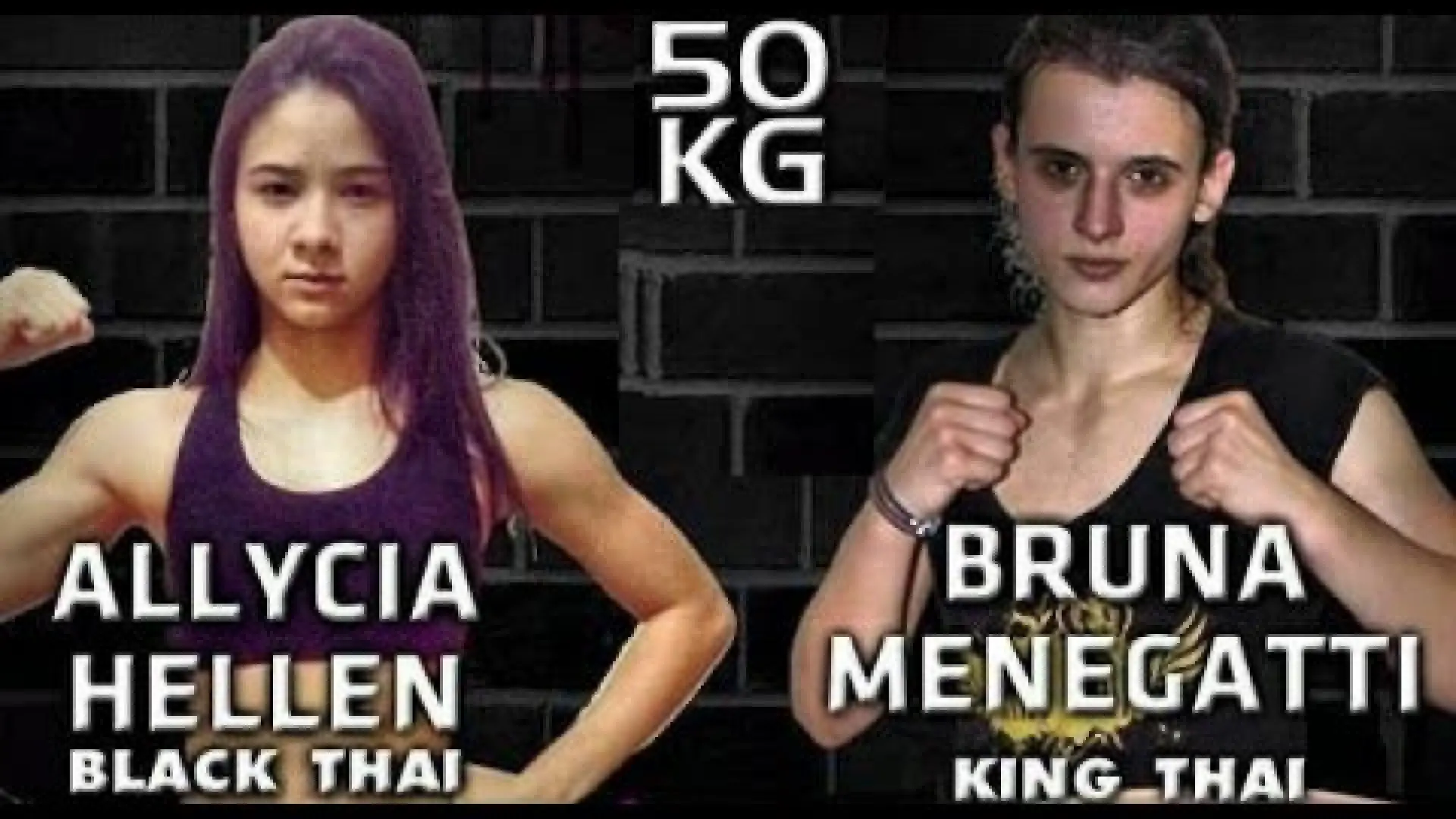 Allycia Hellen Rodrigues vs Bruna Menegatti (Fight Video)