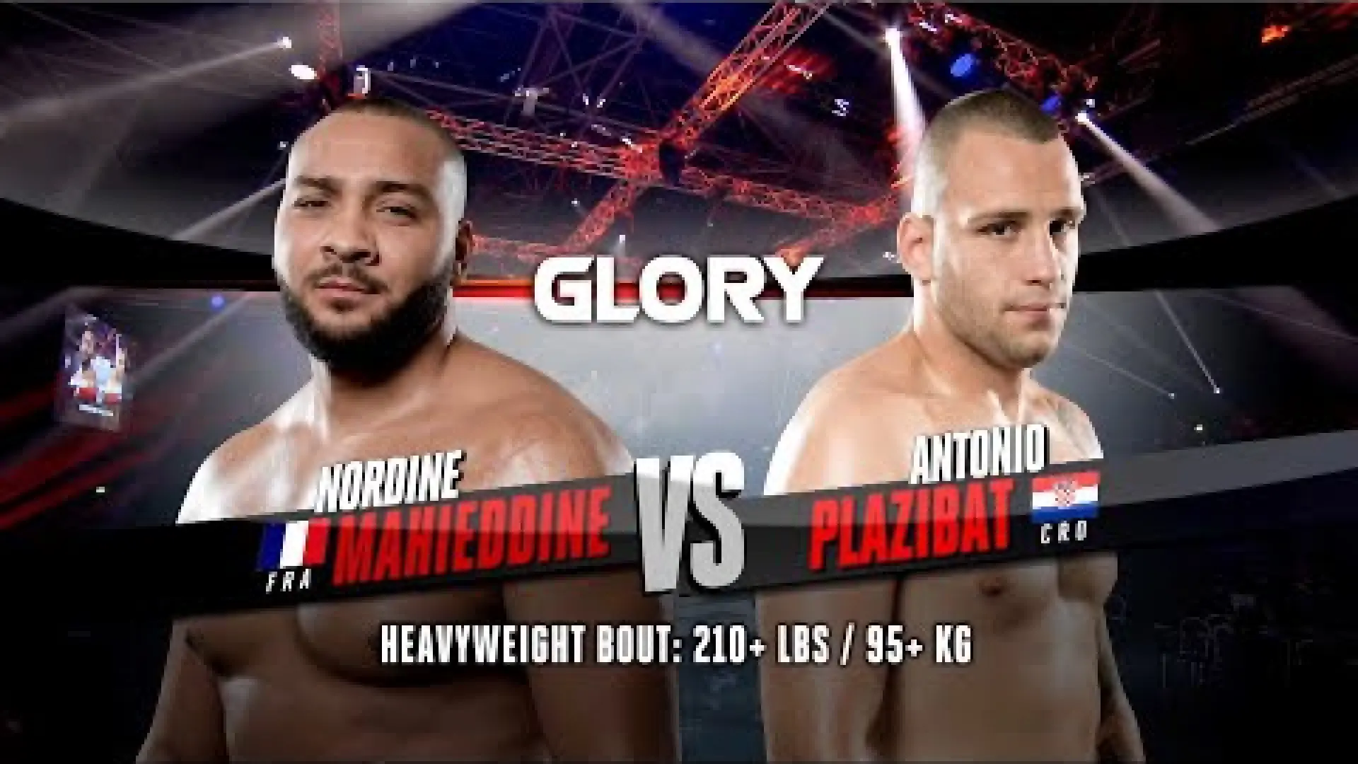 Nordine Mahieddine vs Antonio Plazibat (Fight Video)