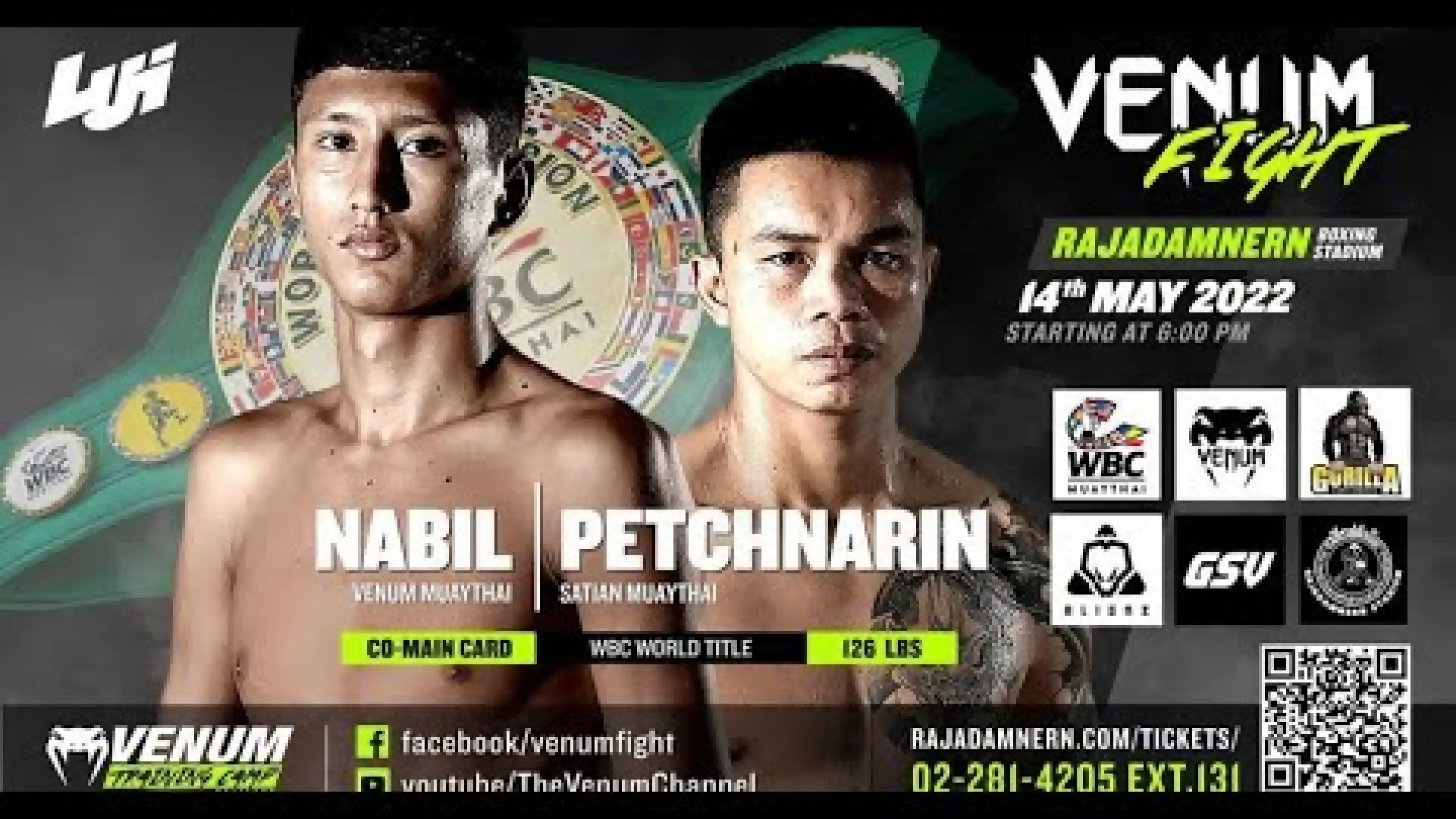 Nabil Anane vs Petchnarin SatianMuayTha (Fight Video)