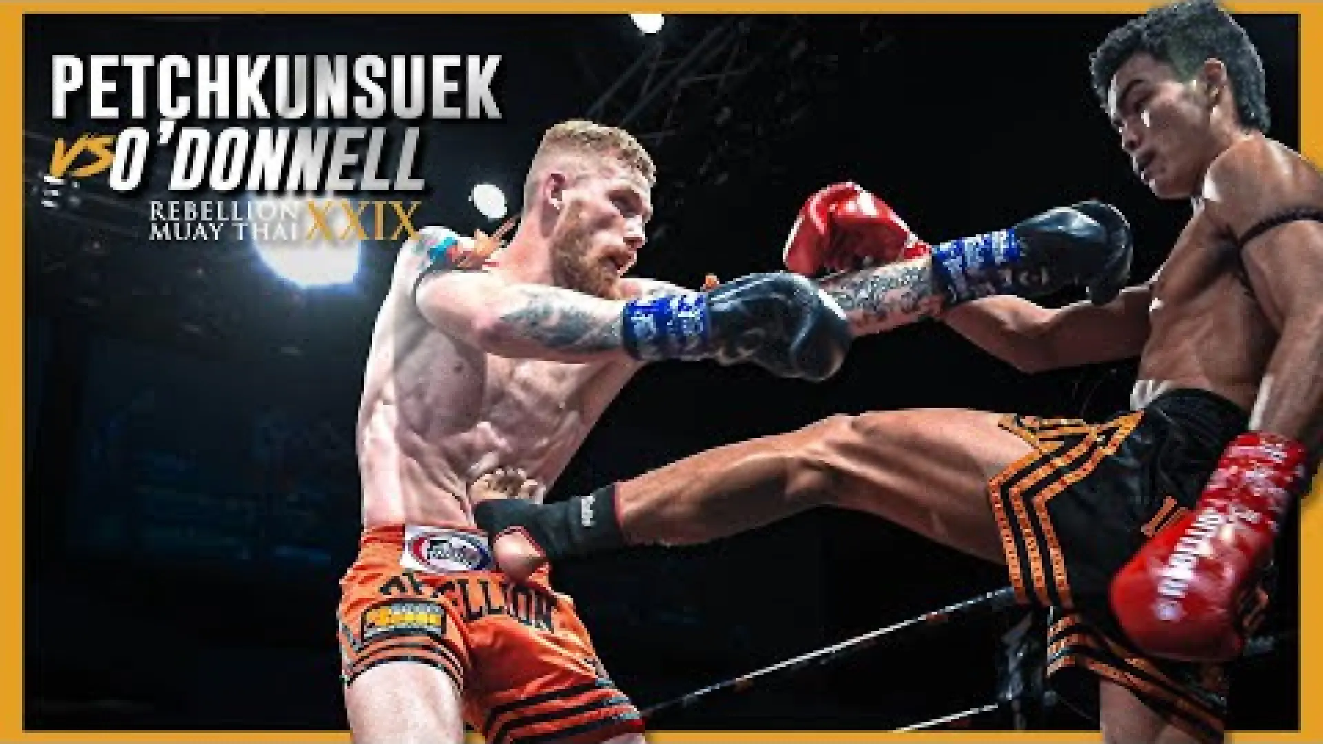 Tamroypor Aor PetchKunSuek vs Hugh O'Donnell (Fight Video)