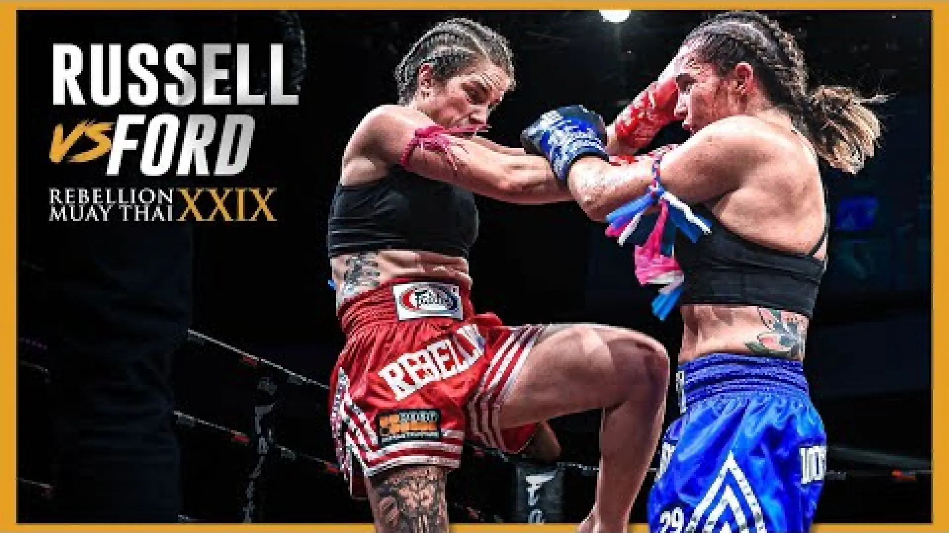 Michelle Russell vs Tia Ford (Fight Video)