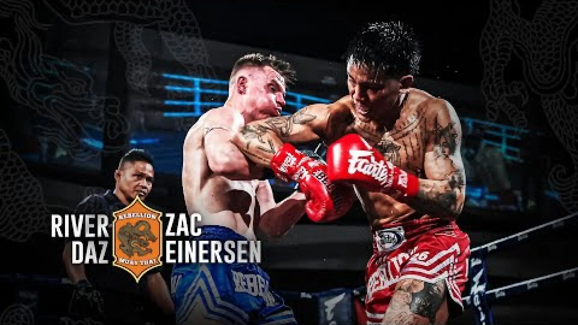 River Daz vs Zac Einersen (Fight Video)
