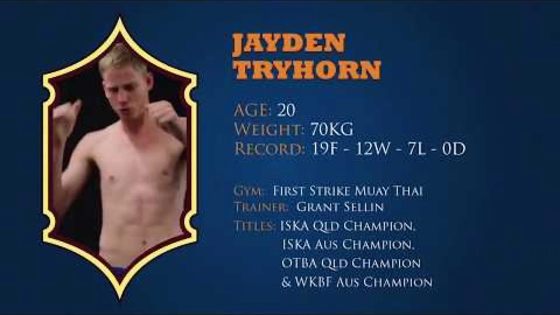 Chris Harrington vs Jayden Tryhorn (Fight Video)