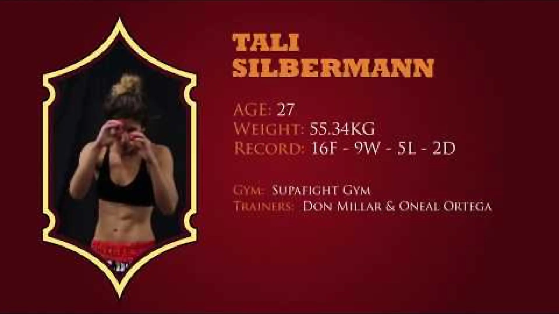 Tali Silbermann vs Claire Foreman (Fight Video)