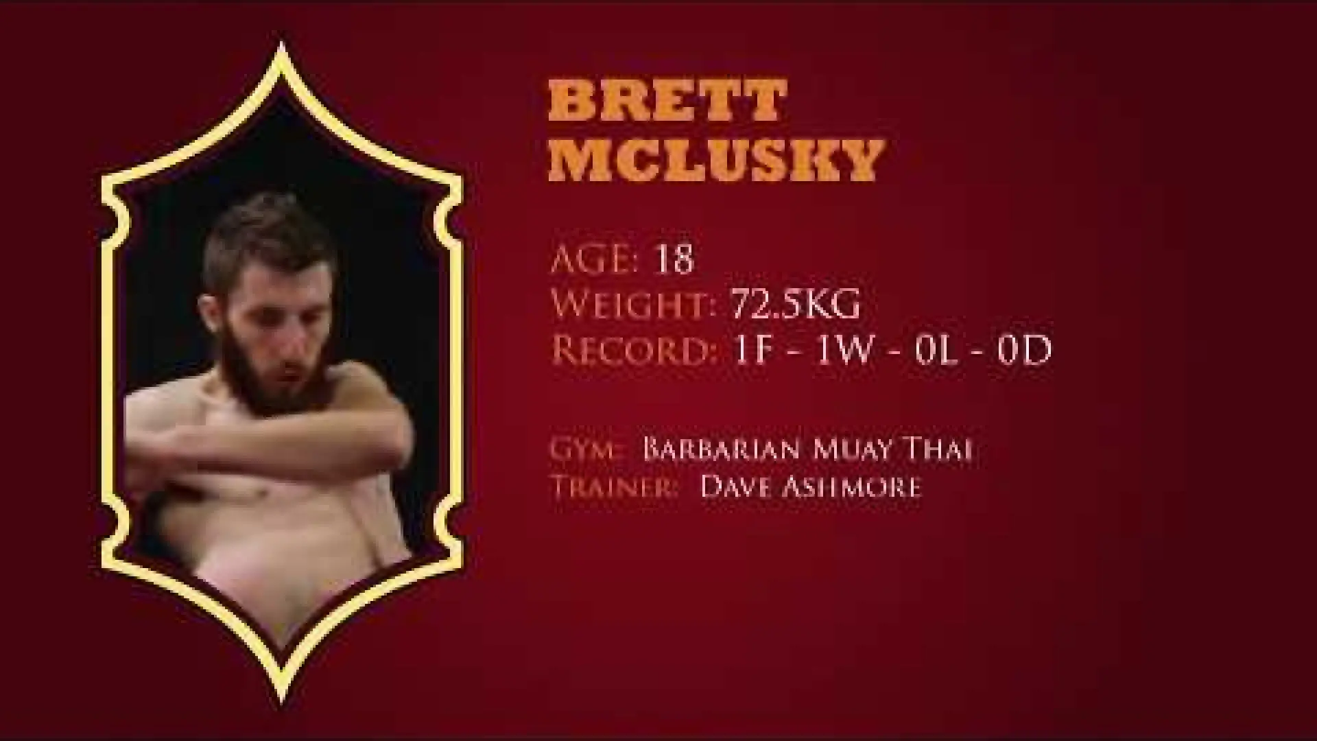 Brett McClusky vs Ben Fischer (Fight Video)