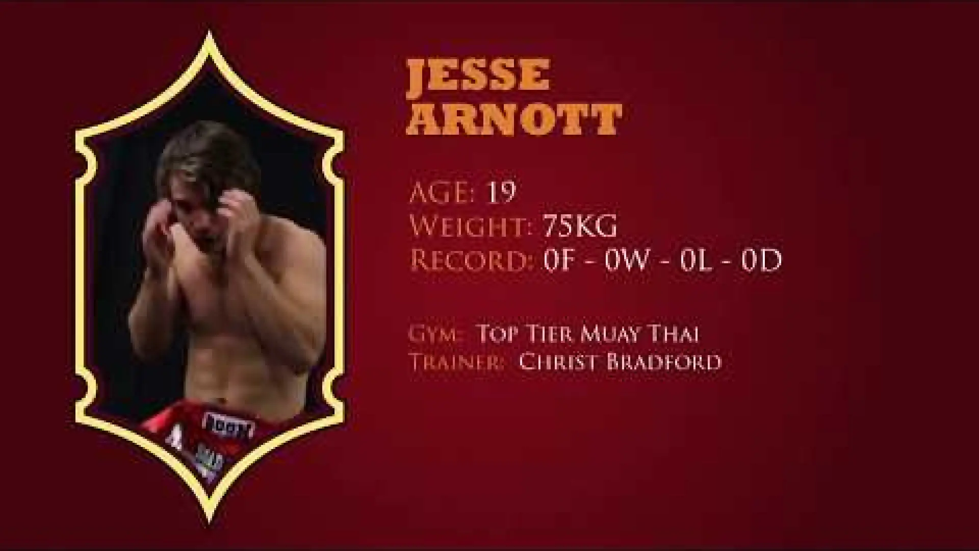 Jesse Arnott vs Justin Caulfield (Fight Video)