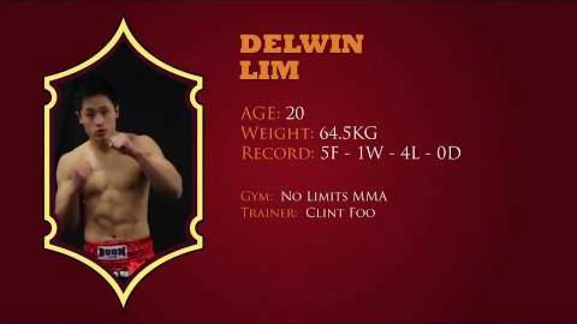 Delwin Lim vs James Miles (Fight Video)