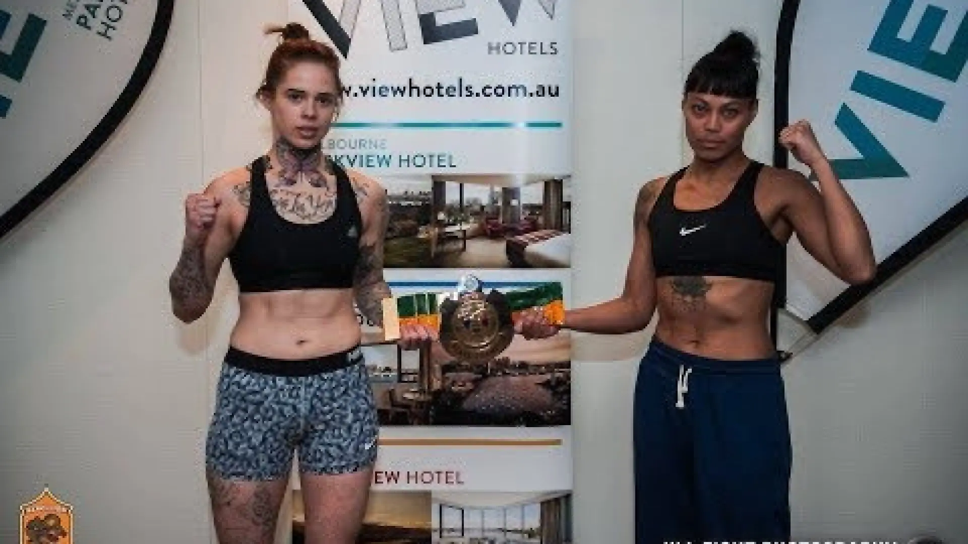 Pamela Ablang vs Tamika Di Cesare (Fight Video)