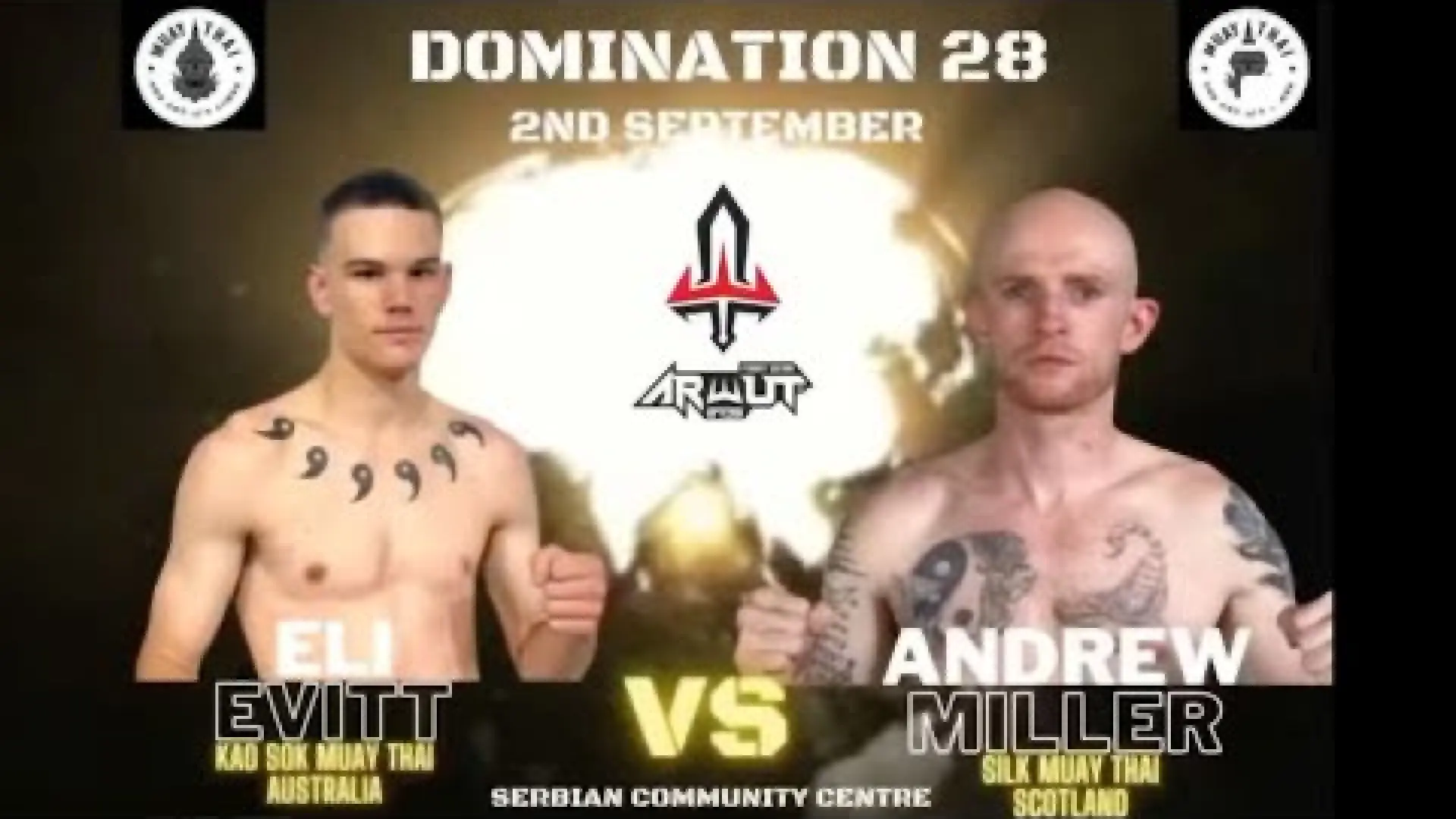 Eli Evitt vs Andrew Miller (Fight Video)