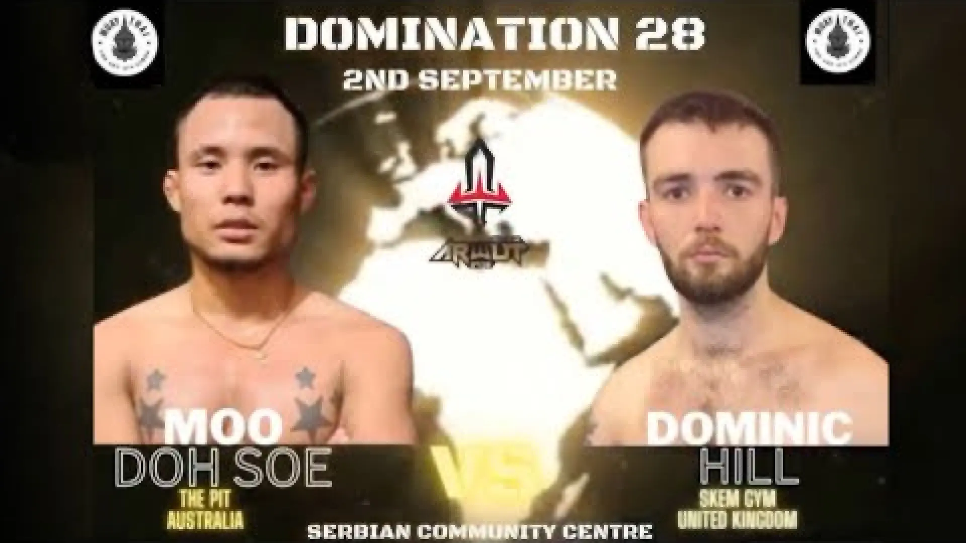 Moo Doh Soe vs Dom Hill (Fight Video)