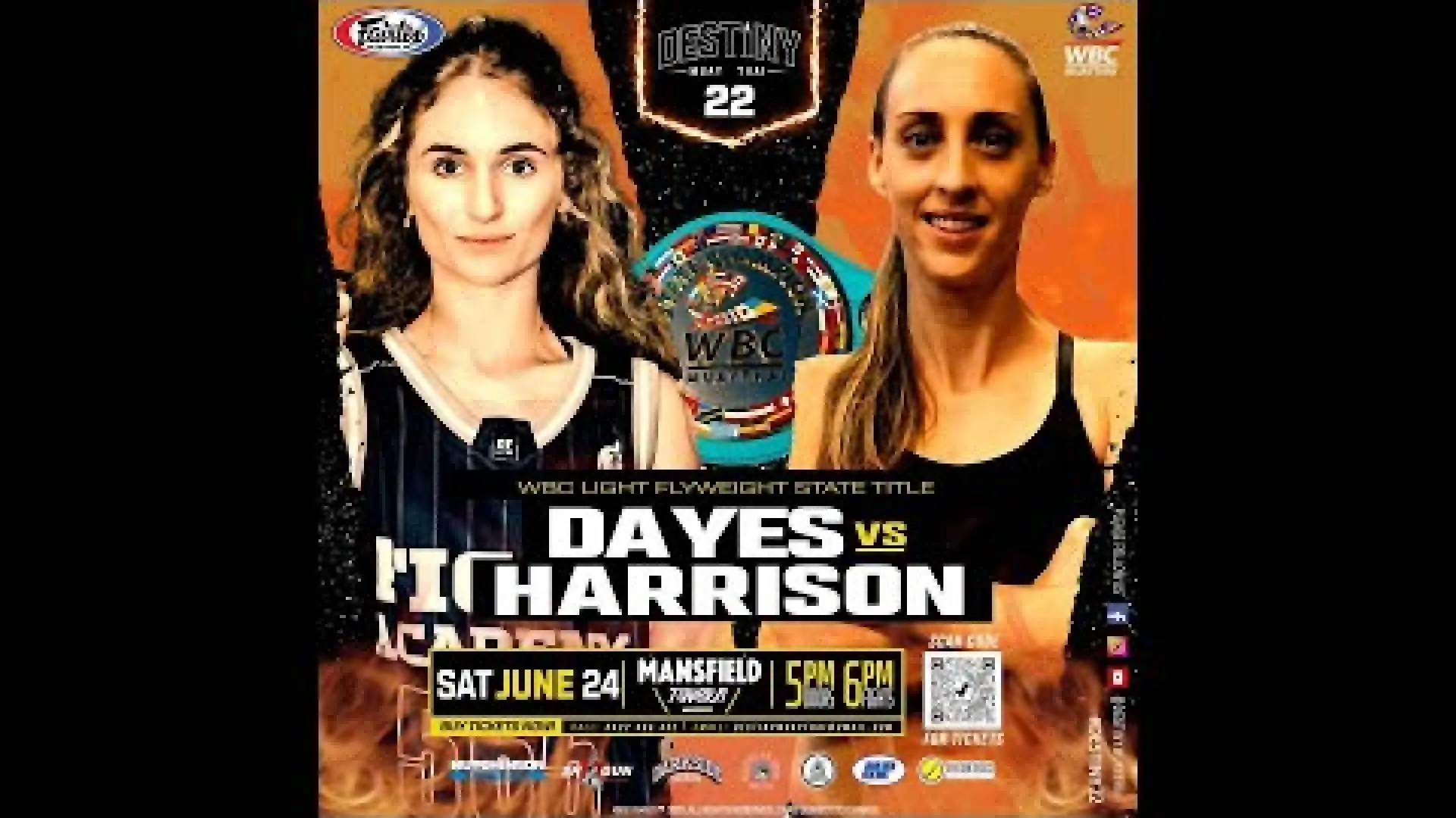 Hannah Dayes vs Rachelle Harrison (Fight Video)