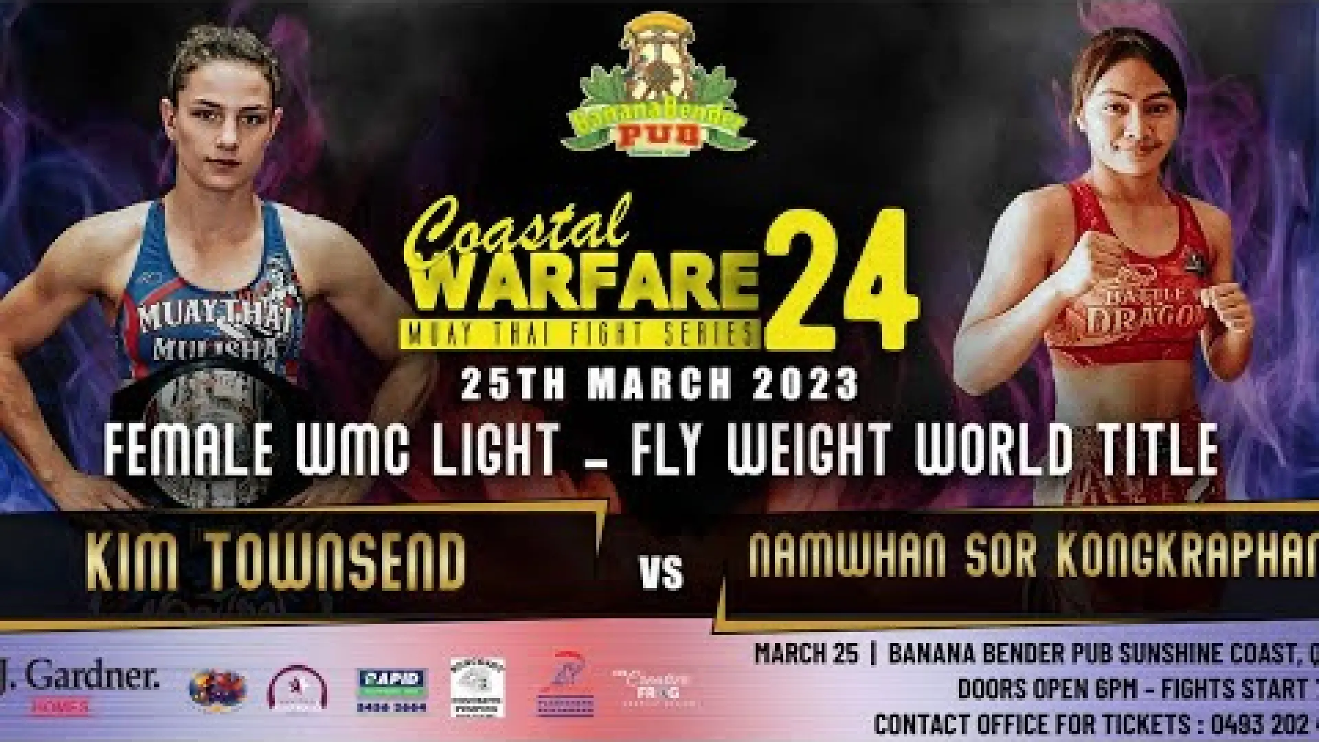 Kim Townsend vs Namwhan Sor Kongkraphan (Fight Video)