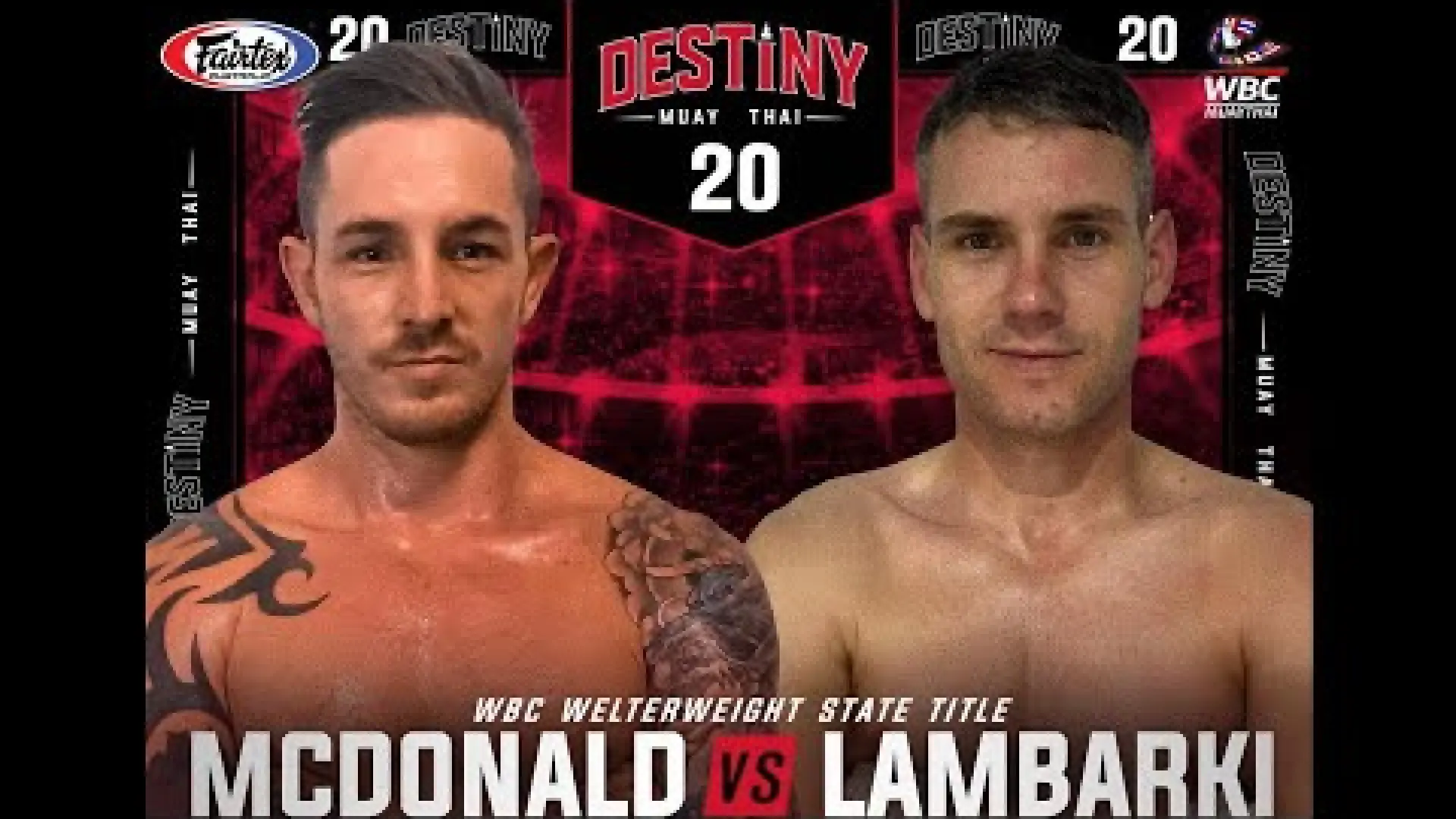 Ryan McDonald vs Boum Lambarki (Fight Video)