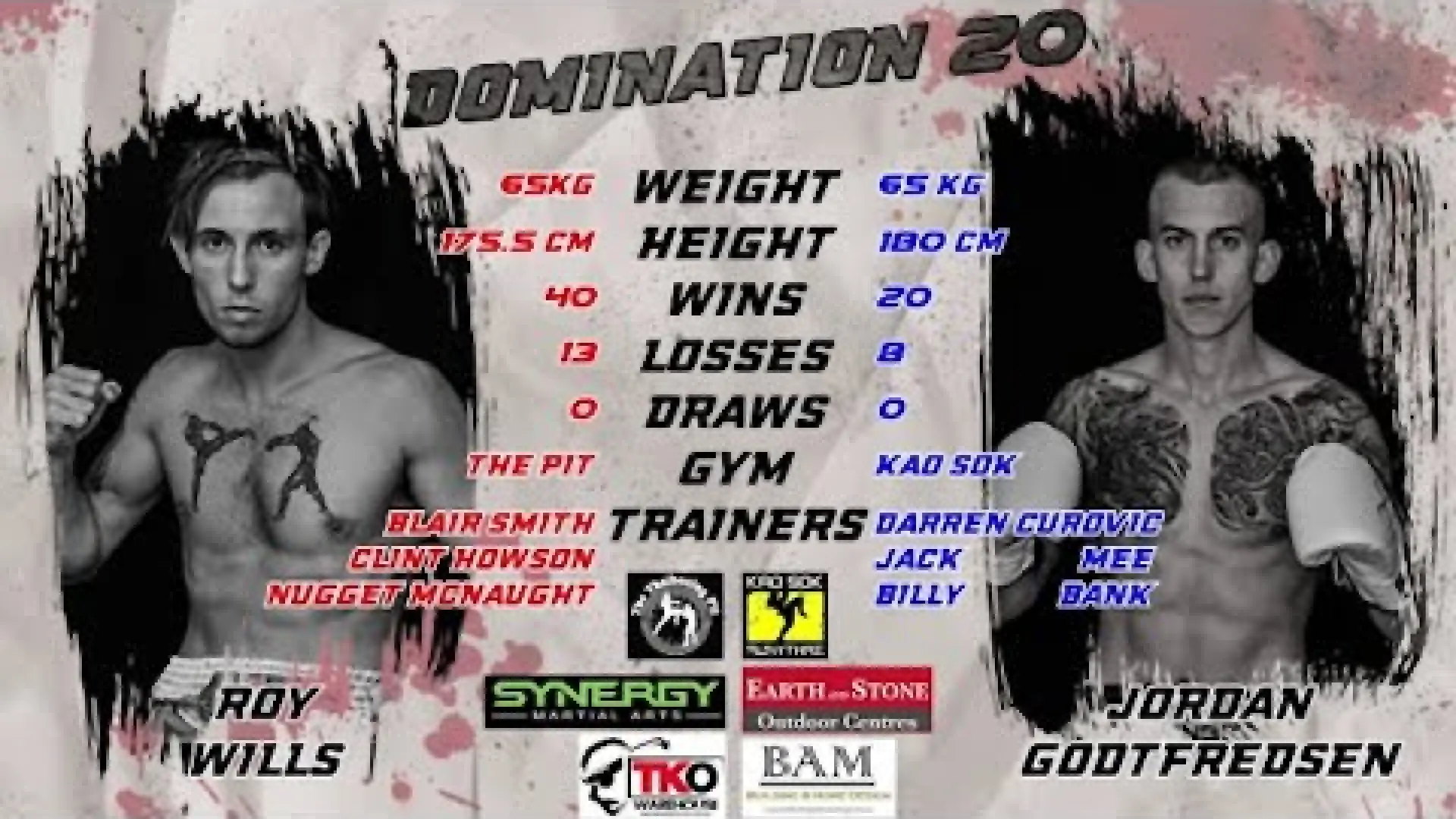 Roy Wills vs Jordan Godtfredsen (Fight Video)