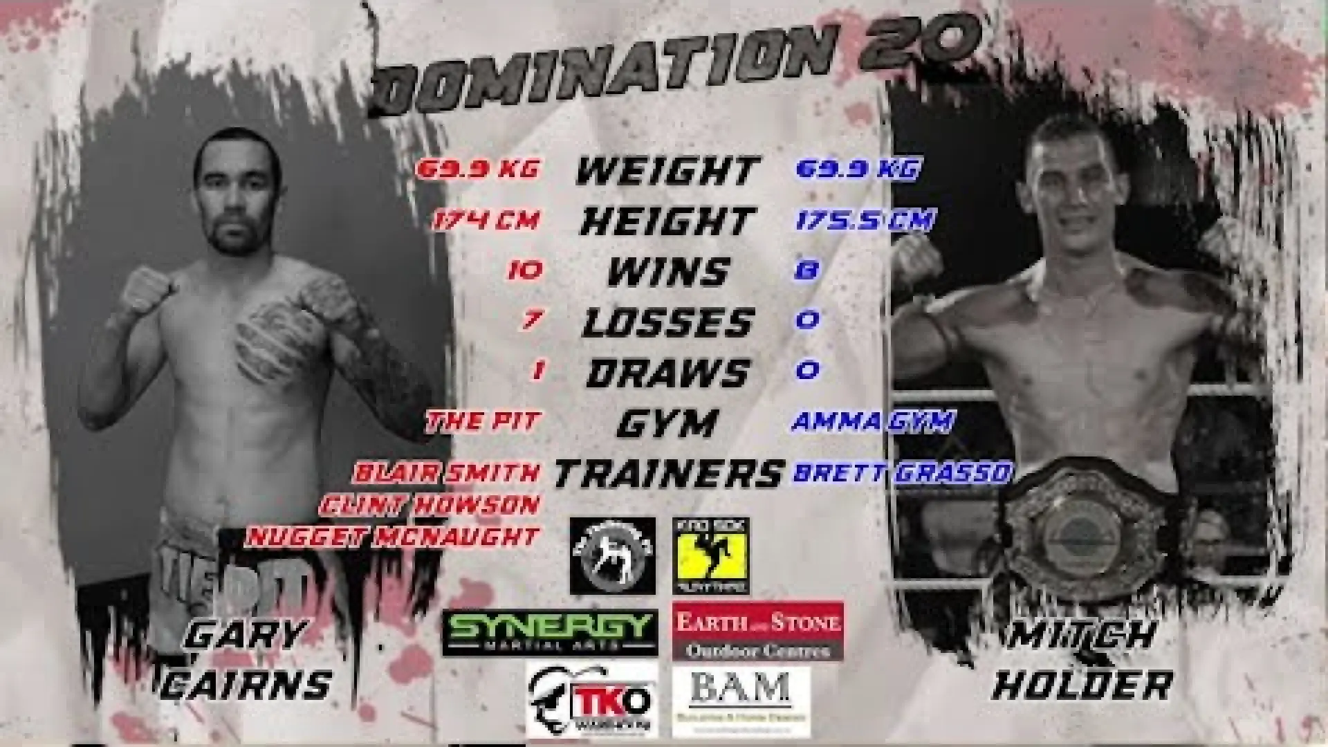 Gary Cairns vs Mitch Holder (Fight Video)