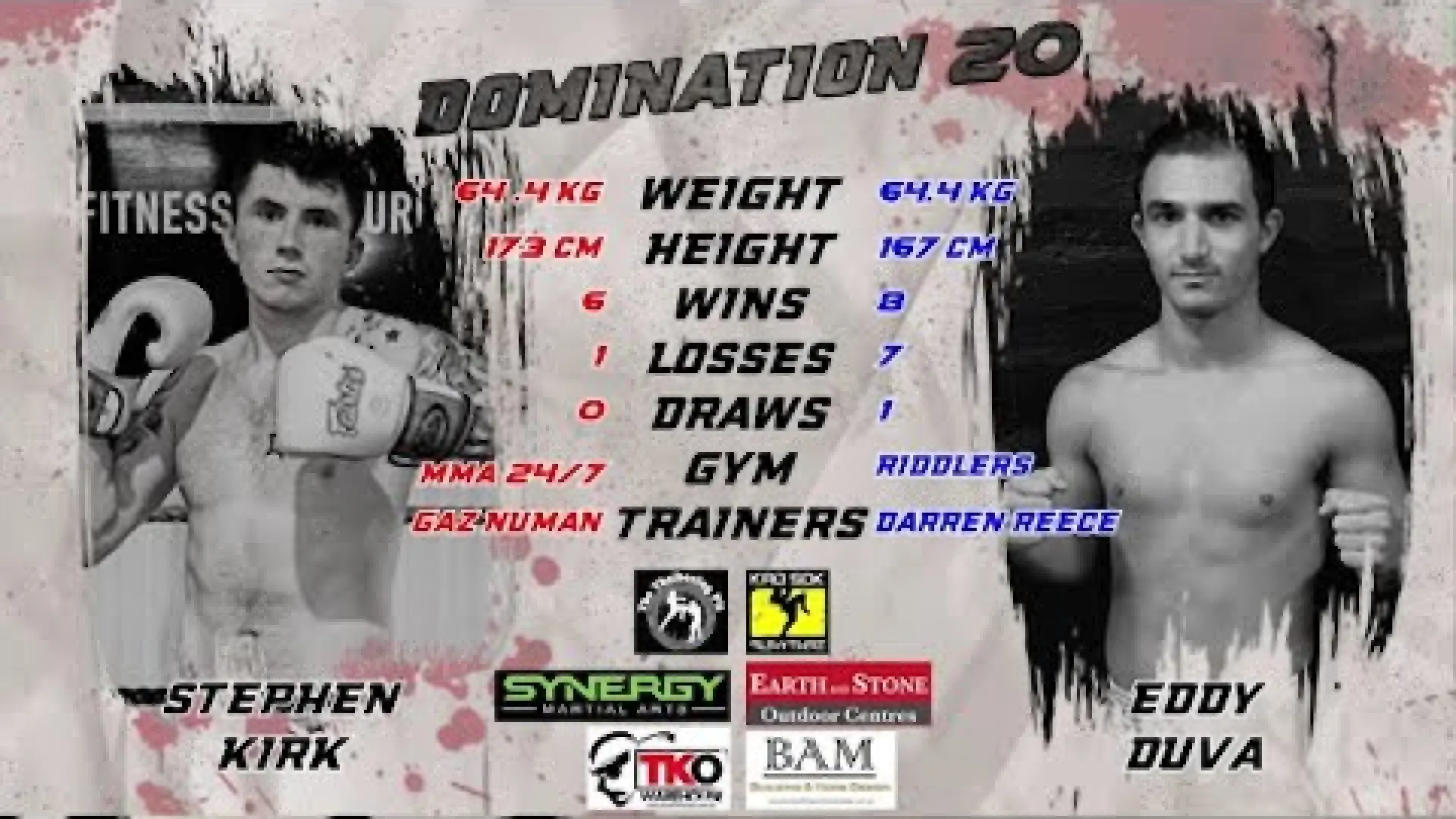Stephen Kirk vs Eddy D'uva (Fight Video)
